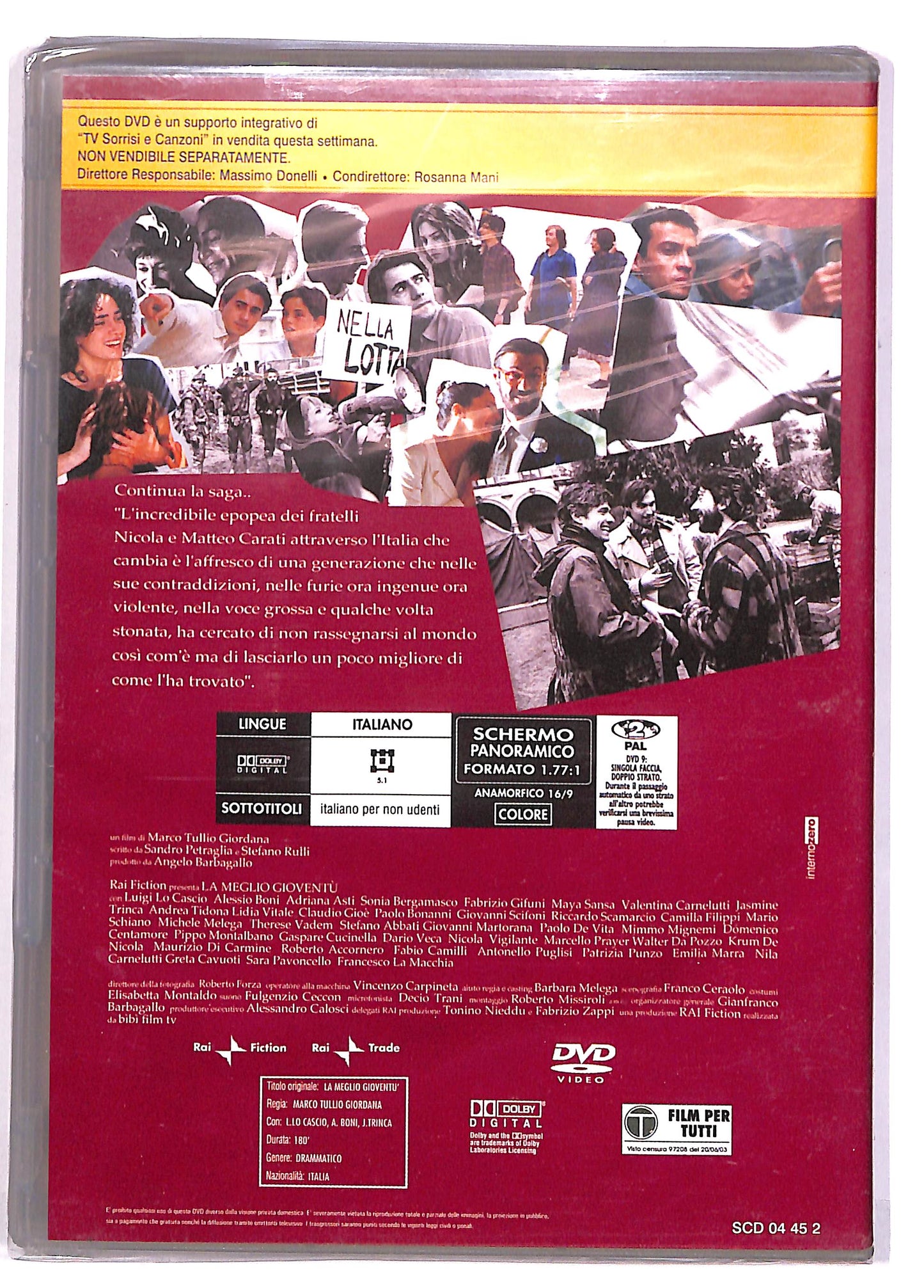 EBOND La Meglio Gioventu  Editoriale DVD DB790439