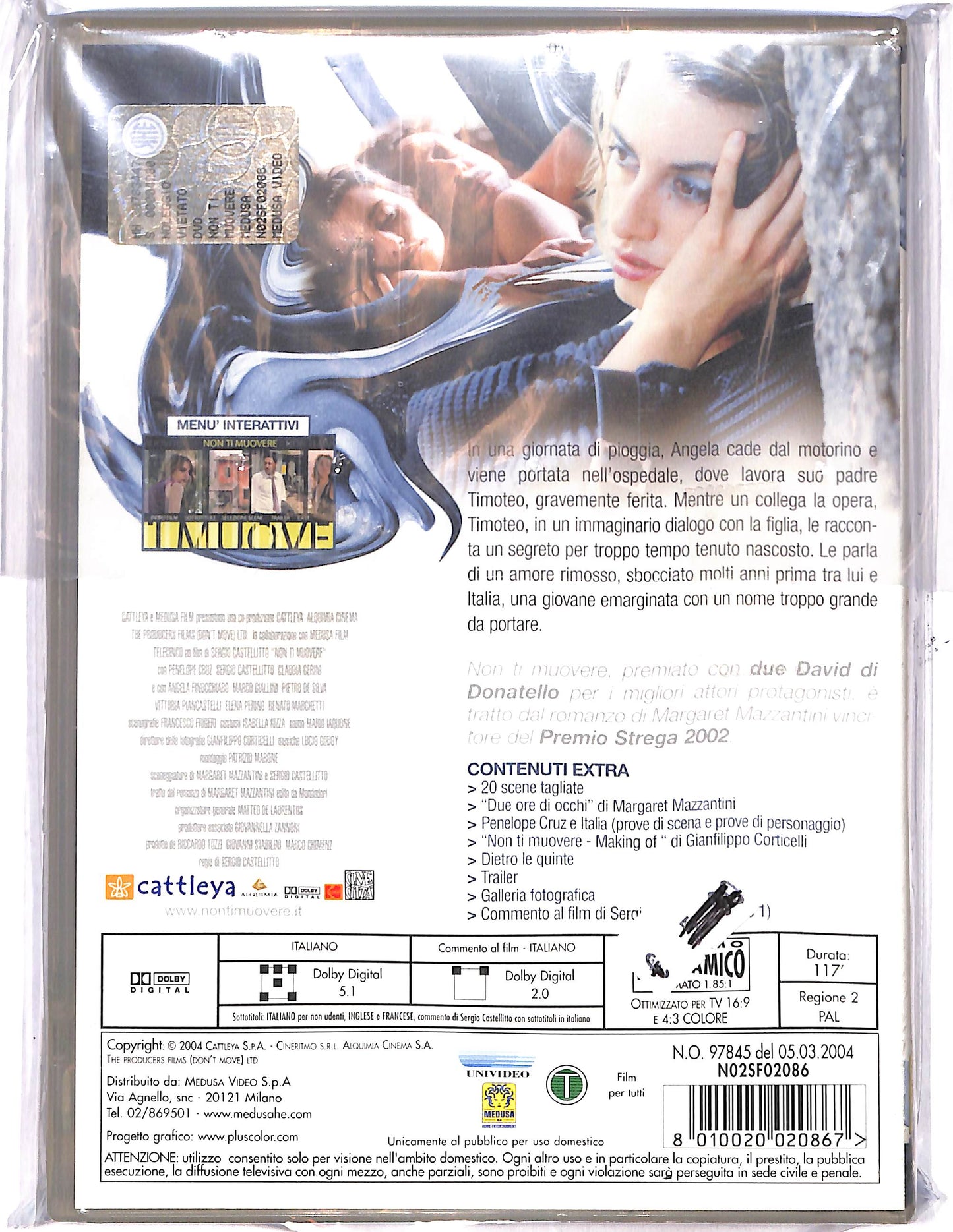 EBOND Non ti muovere EDIZIONE SPECIALE 2 DVD DB790444