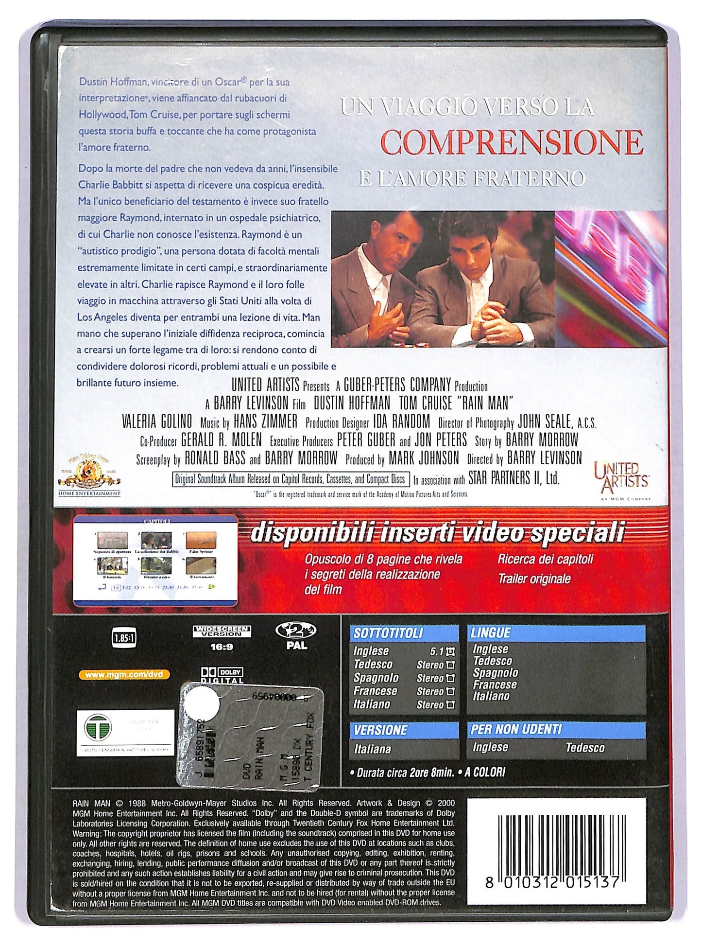 EBOND Rain Man - L'uomo Della Pioggia DVD DB790459