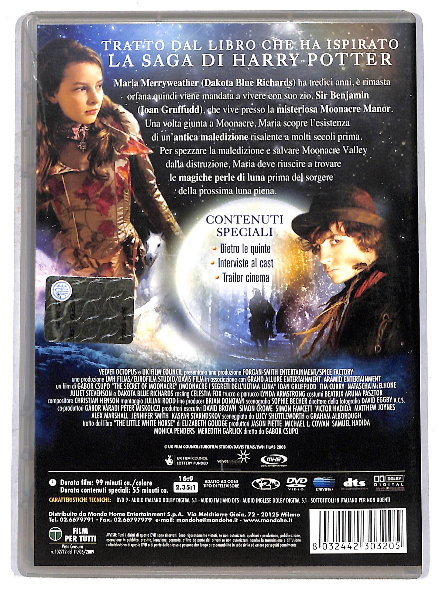 EBOND Moonacre - I segreti dell'ultima luna NOLEGGIO DVD DB791306