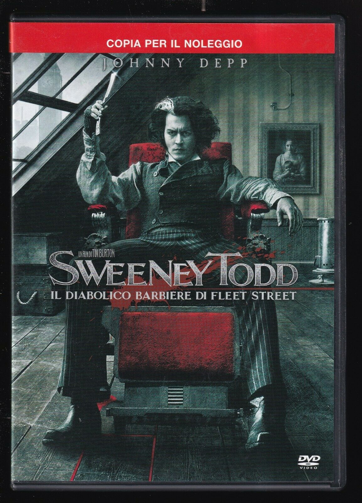 EBOND Sweeney Todd Il Diabolico Barbiere Di Fleet Street Ex Noleggio DVD DB791344