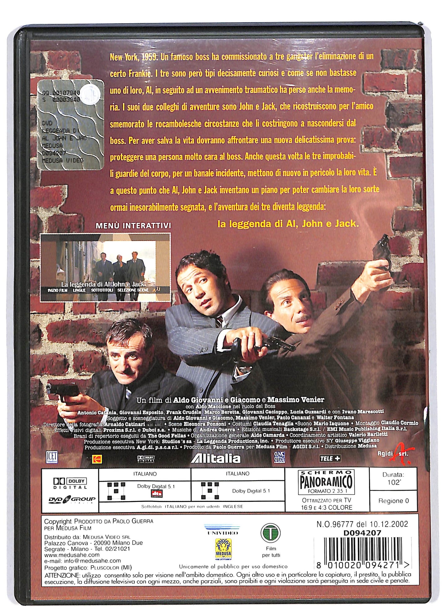 EBOND La Leggenda Di Al John E Jack Noleggio DVD DB791707