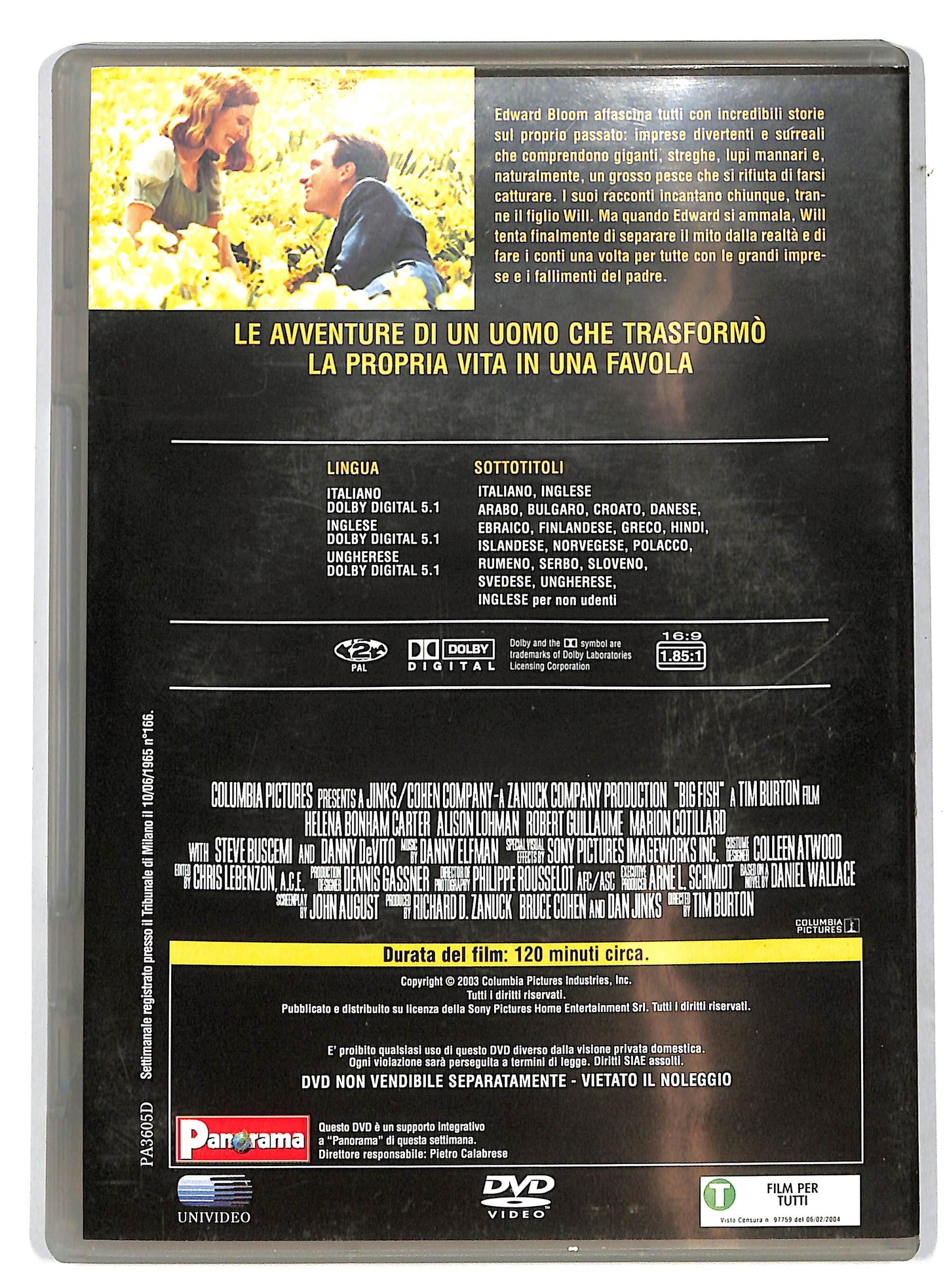 EBOND Big Fish EDITORIALE DVD DB792133