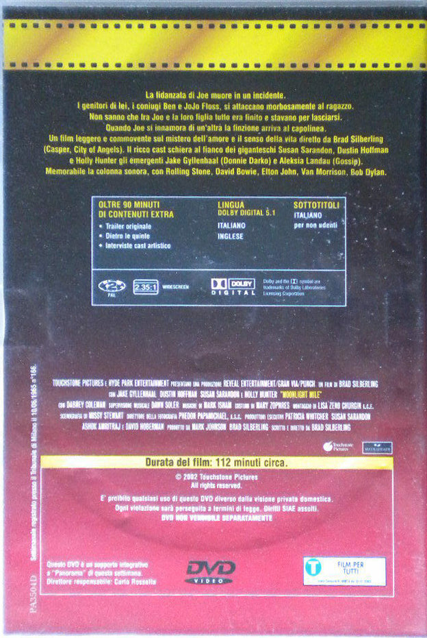 EBOND Moonlight Mile - Voglia Di Ricominciare [Editoriale Panorama] DVD DB792136