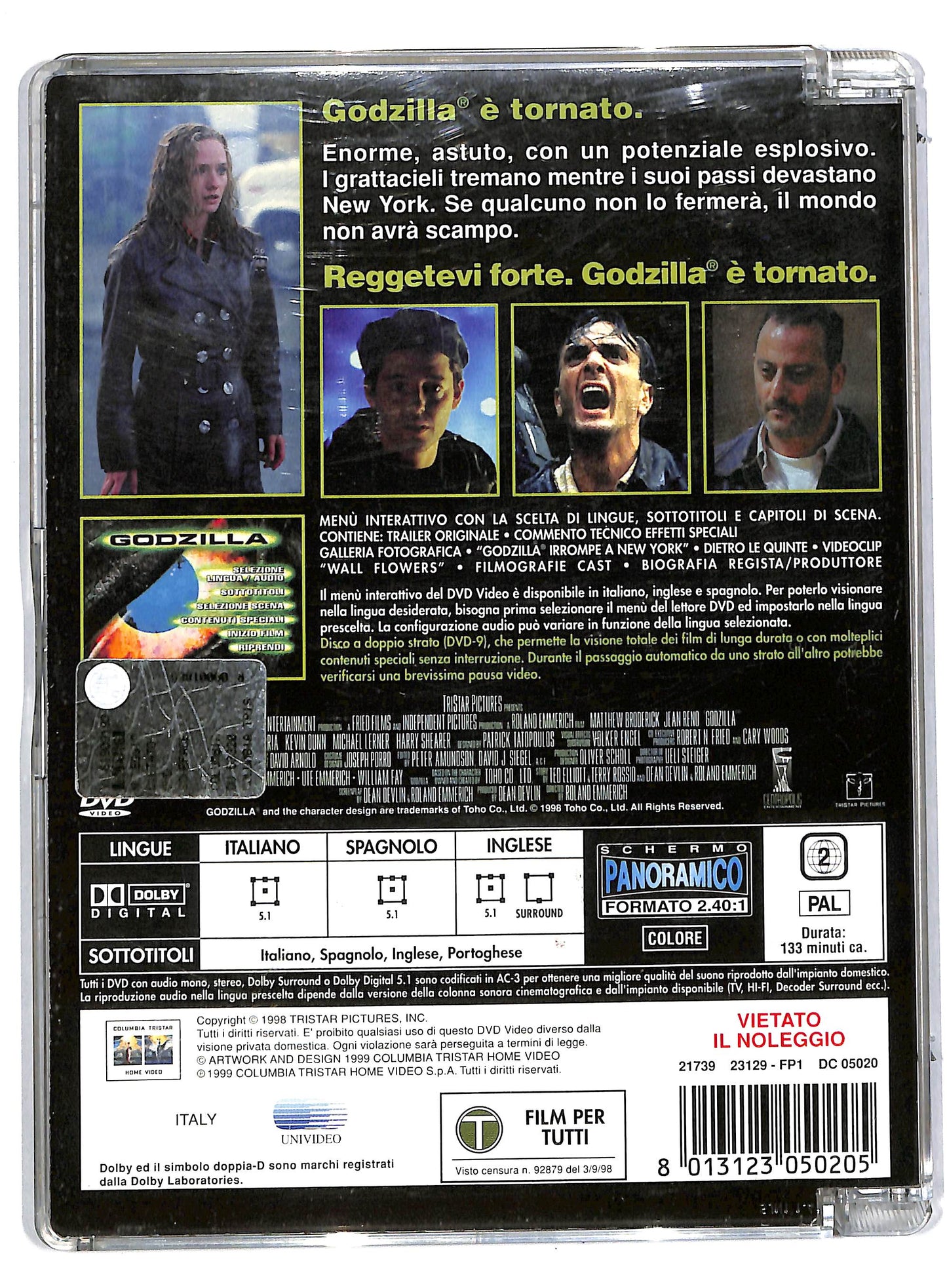 EBOND Godzilla - SJB DVD DB792157