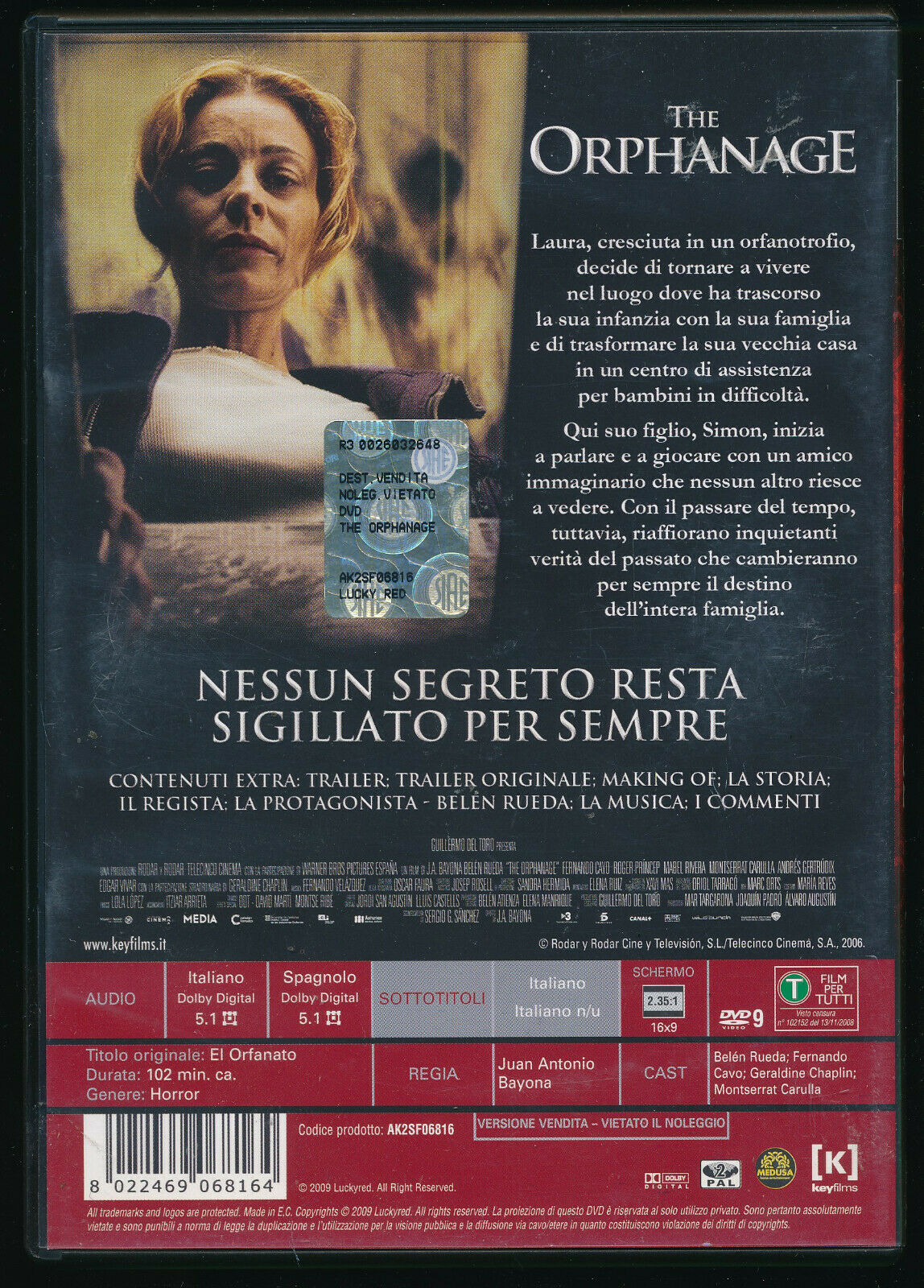EBOND The Orphanage NOLEGGIO DVD DB792327