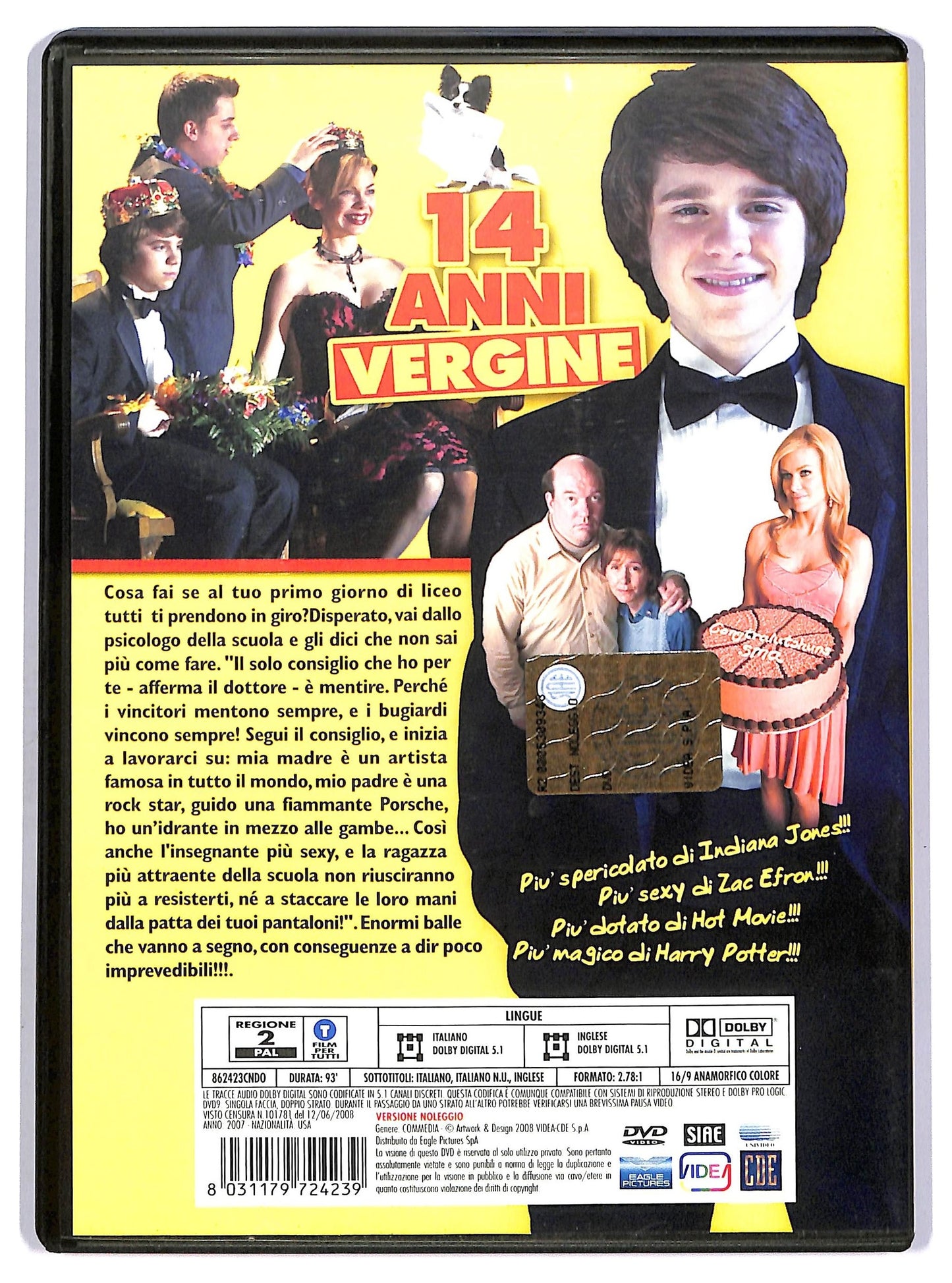 EBOND 14 anni vergine NOLEGGIO DVD DB792335