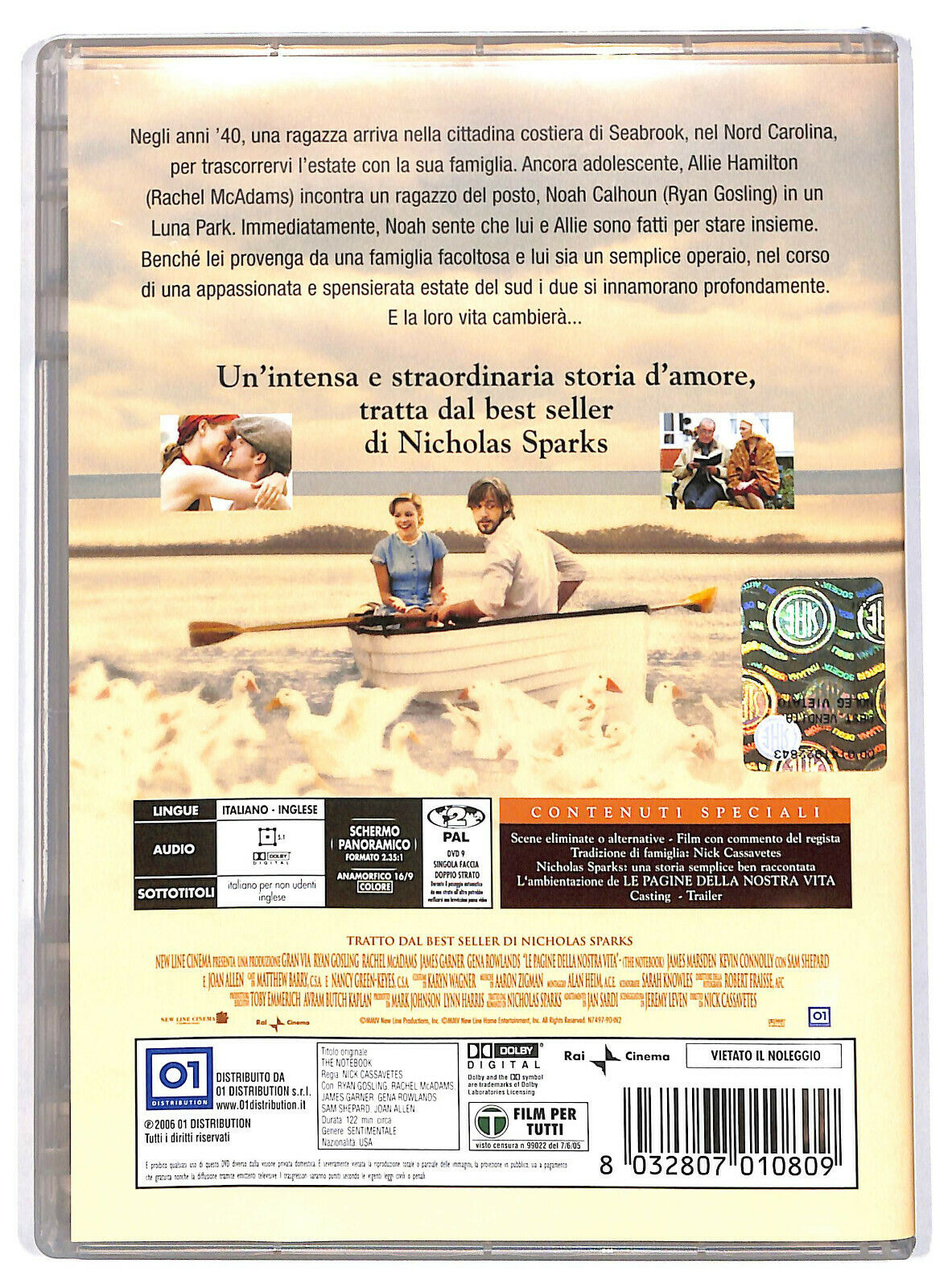 EBOND Le Pagine Della Nostra Vita DVD DB792439