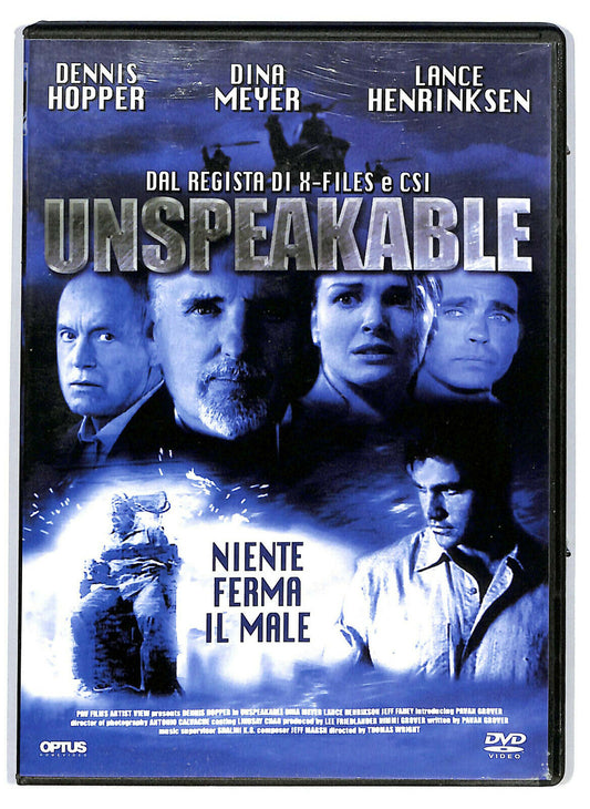 EBOND Unspeakable NOLEGGIO DVD DB792815
