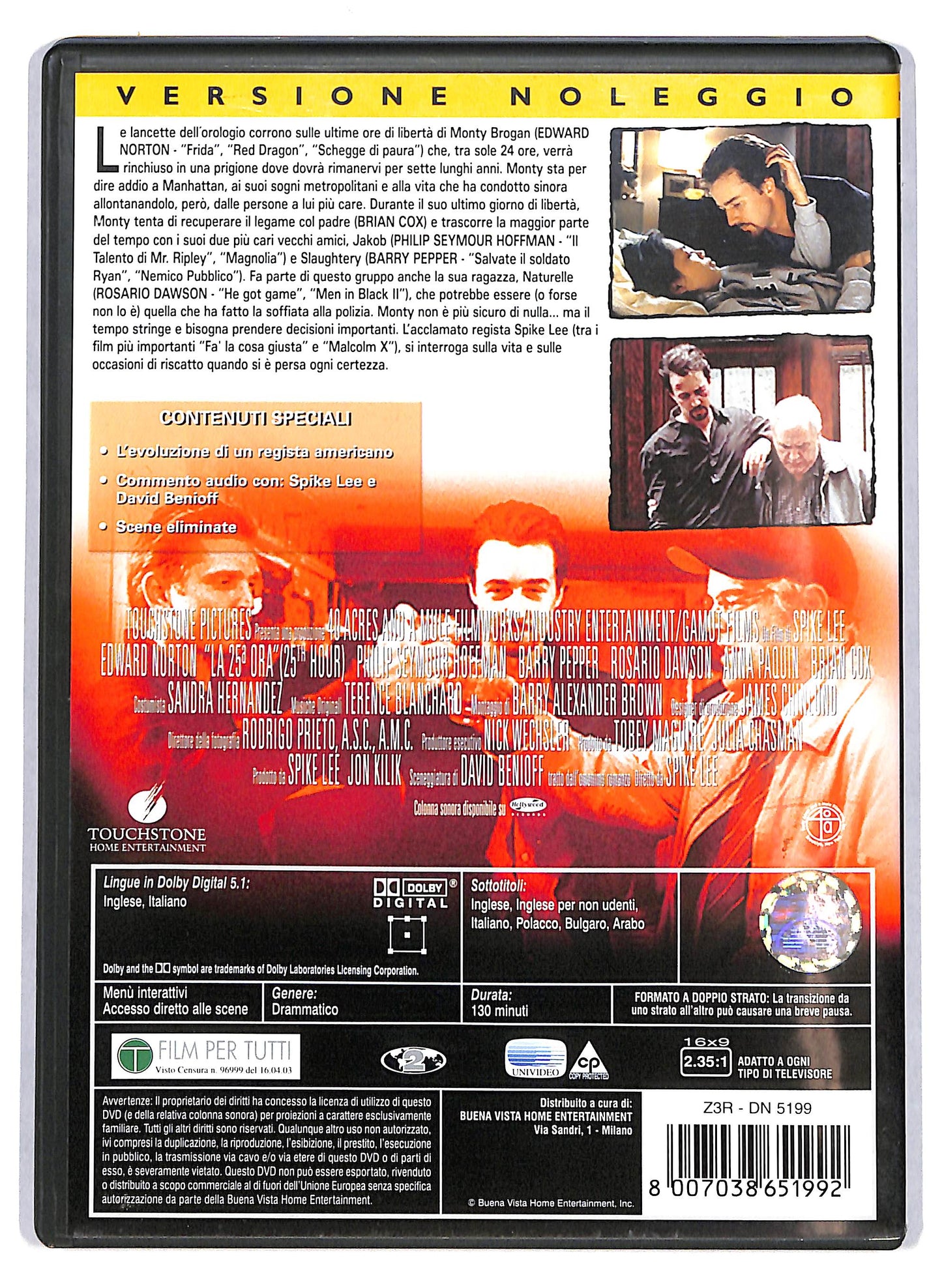 EBOND La 25ª ora NOLEGGIO DVD DB792822