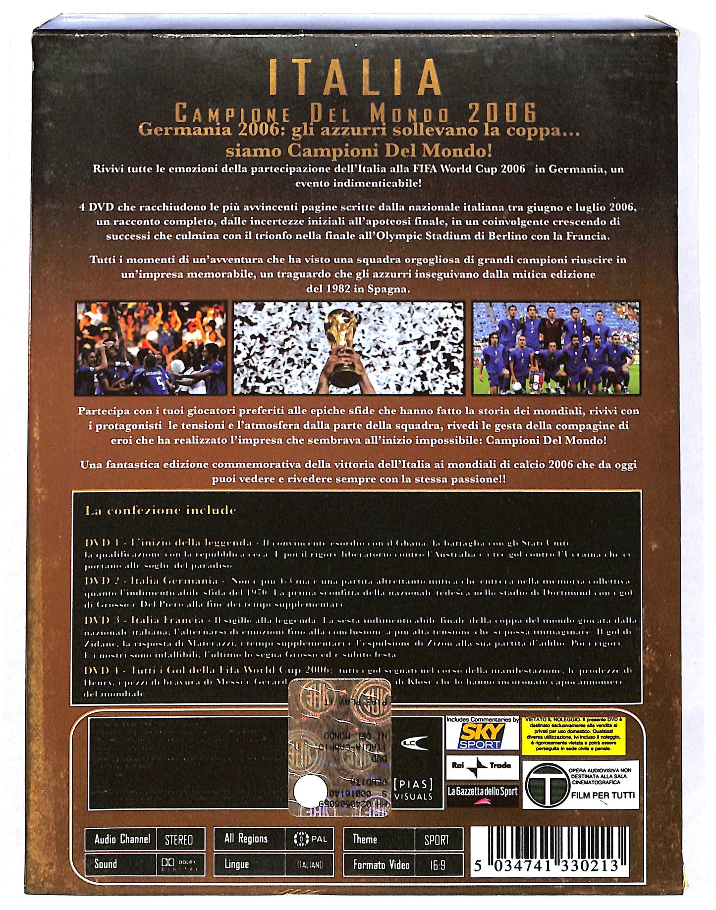EBOND Italia - Campione Del Mondo 2006 DIGIPACK DVD DB793639