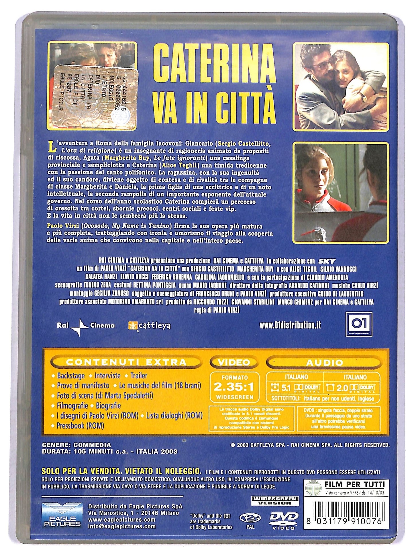 EBOND Caterina va in citta DVD DB793948