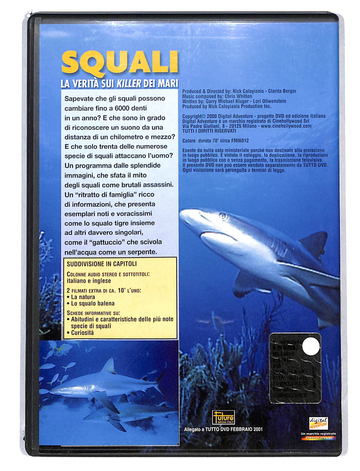 EBOND Squali la verita sui killer dei mari EDITORIALE DVD DB794202