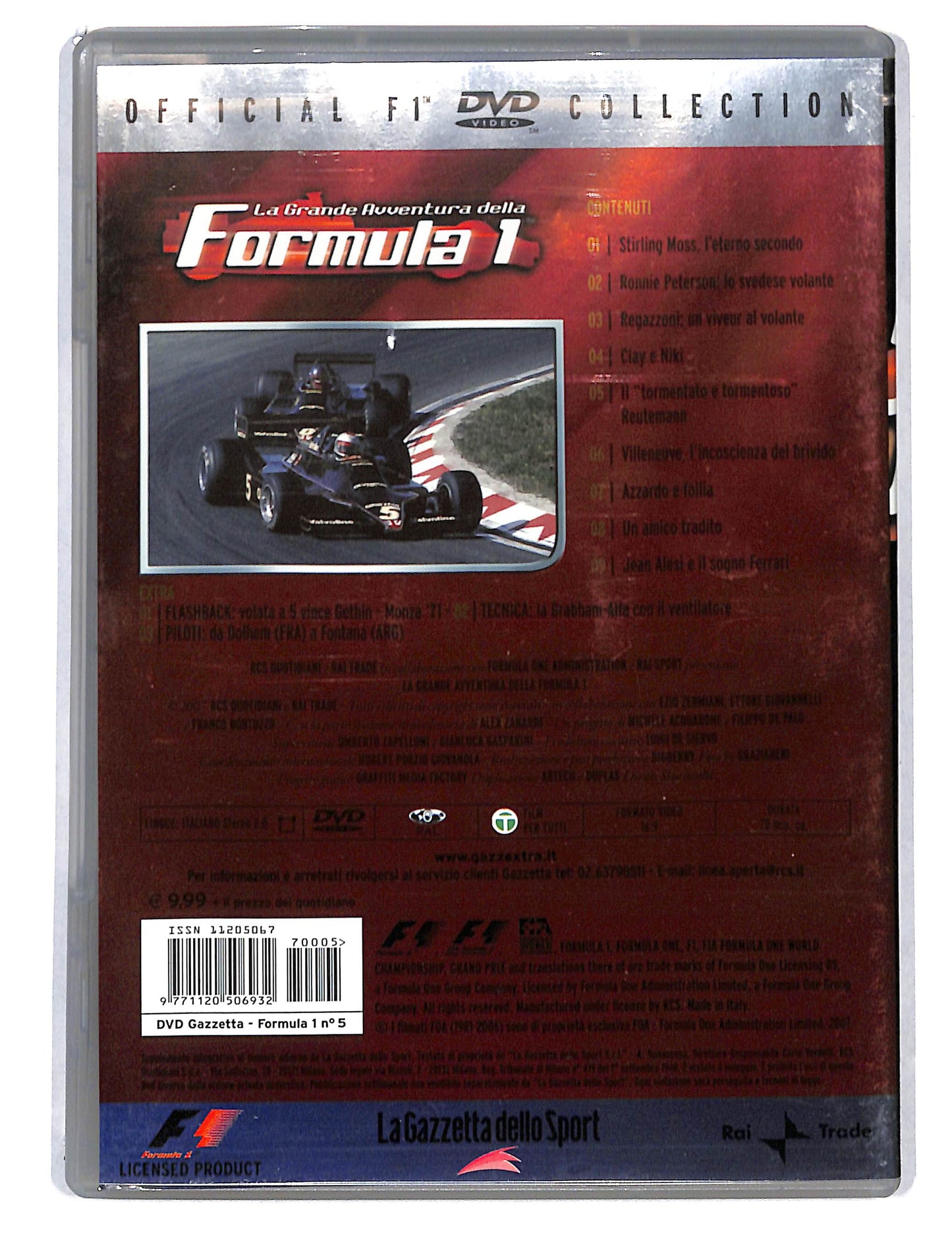 EBOND Formula 1- hanno vinto poco ma hanno esaltato i tifosi DVD DB794205