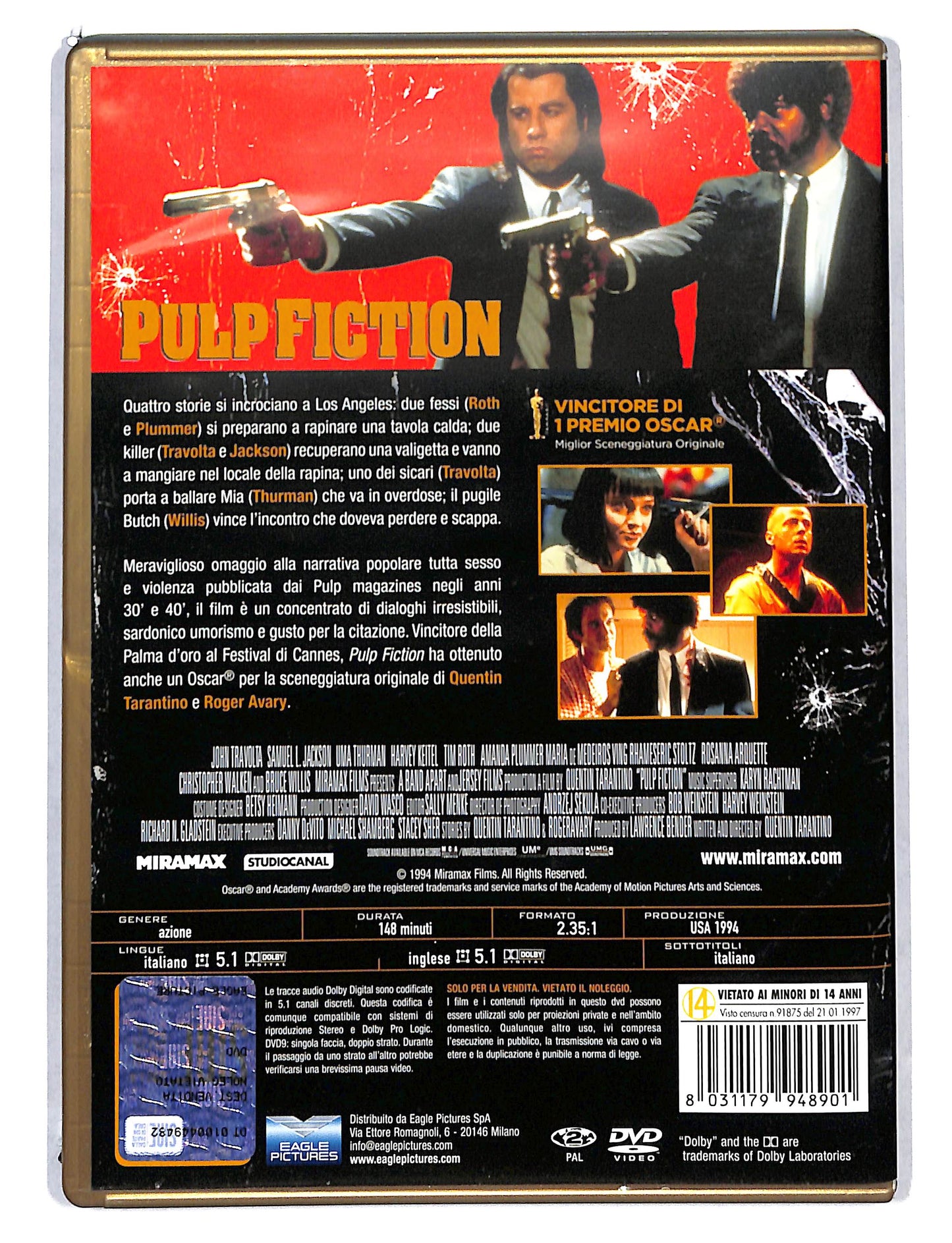 EBOND Pulp Fiction DVD DB794210