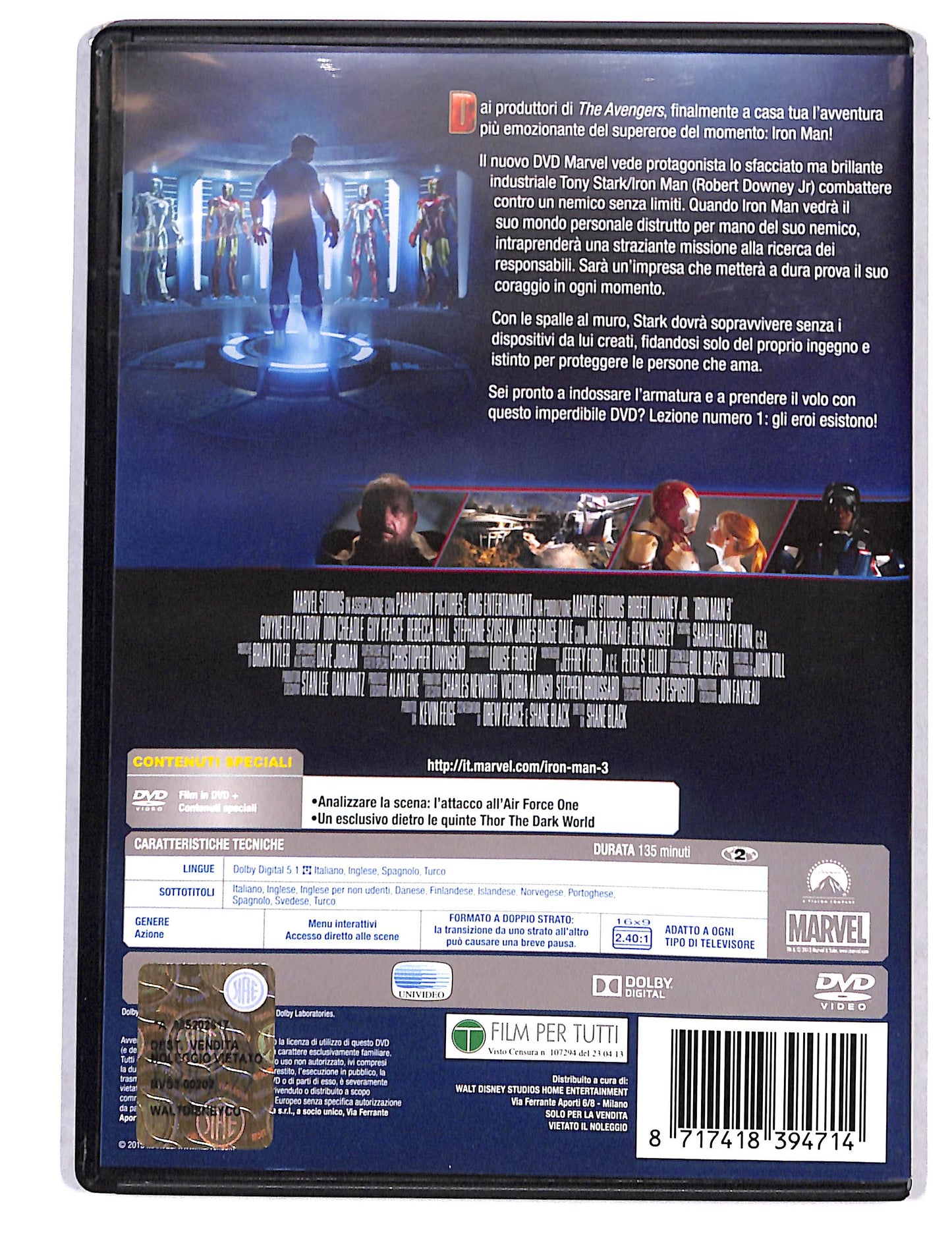 EBOND Iron Man 3 DVD DB794215