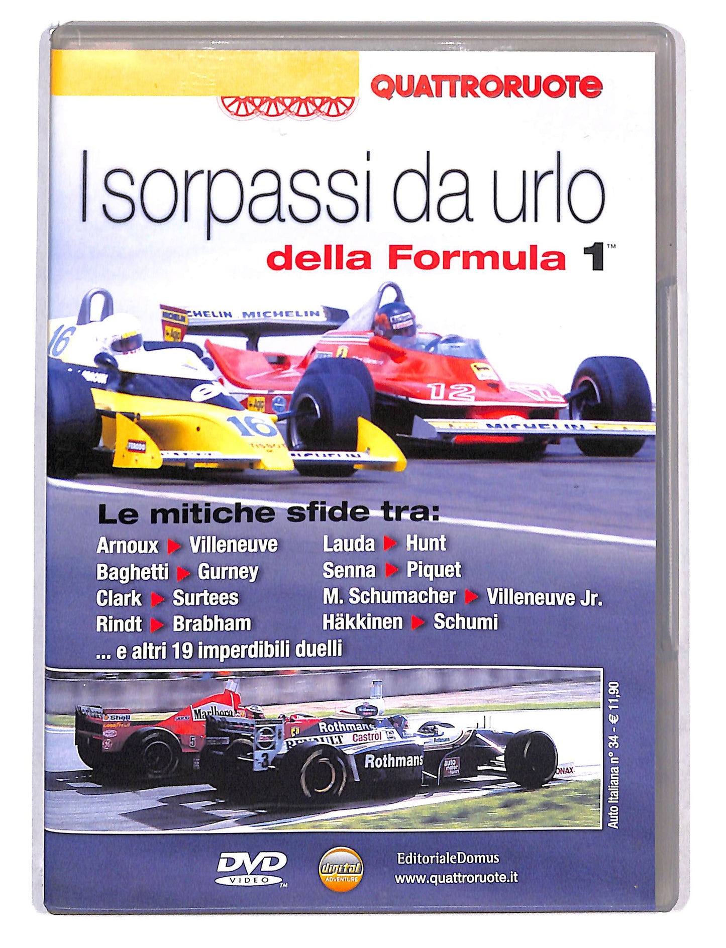 EBOND I Sorpassi da urlo della Formula 1 DVD DB794216