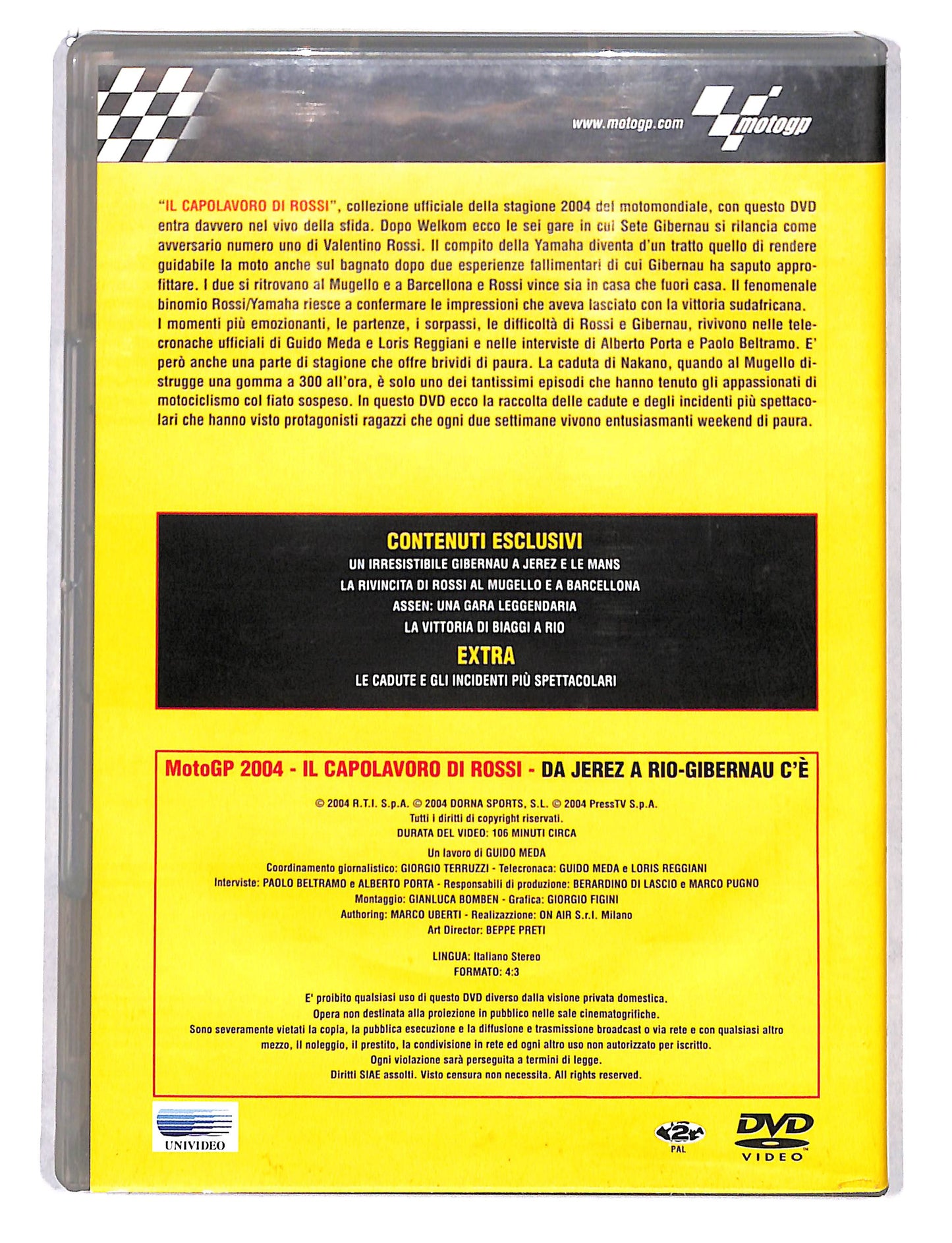 EBOND MotoGp 2004 - da Jerez a Rio Gibernau c'e DVD DB794220
