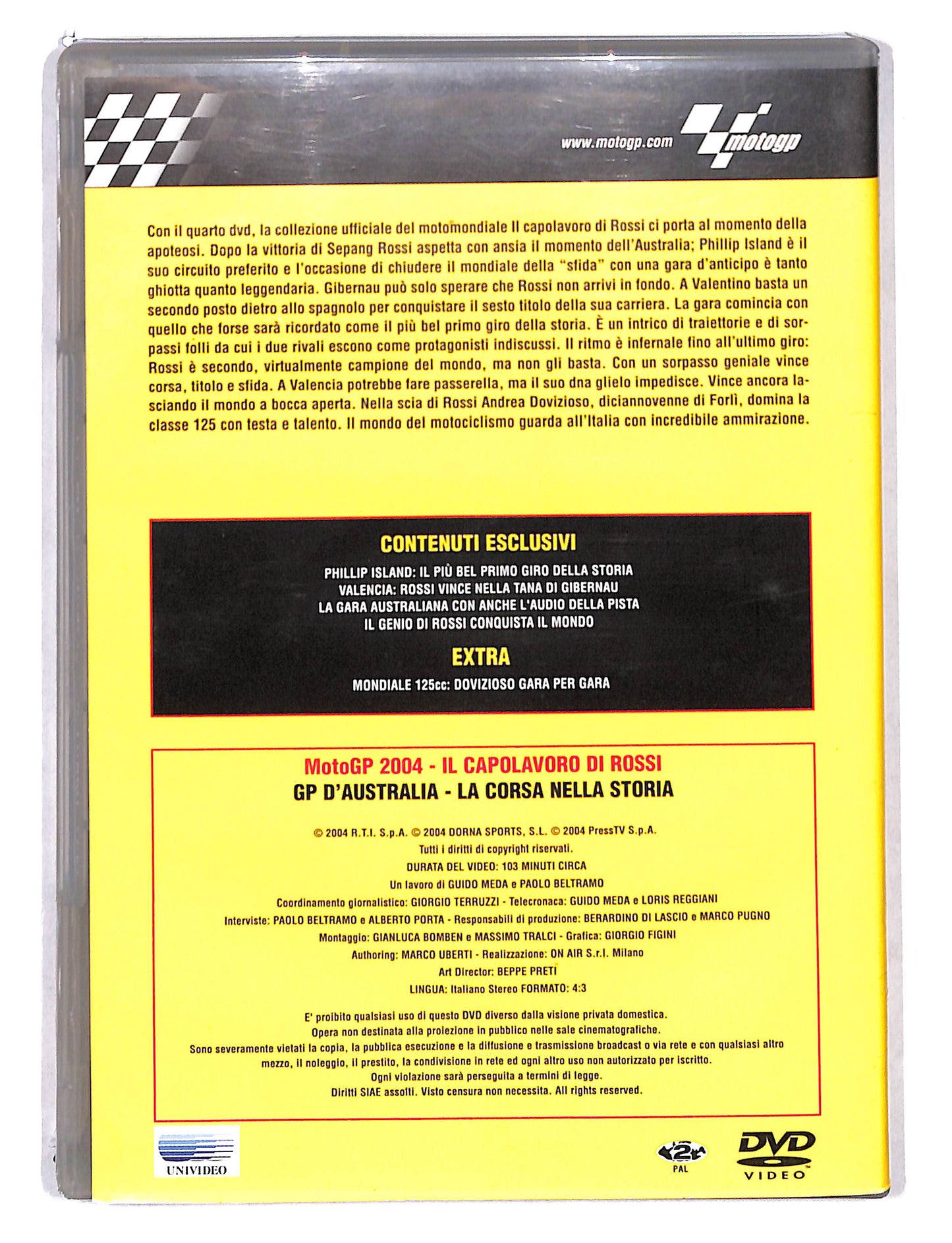 EBOND MotoGp 2004 - Gp d'Australia DVD DB794229