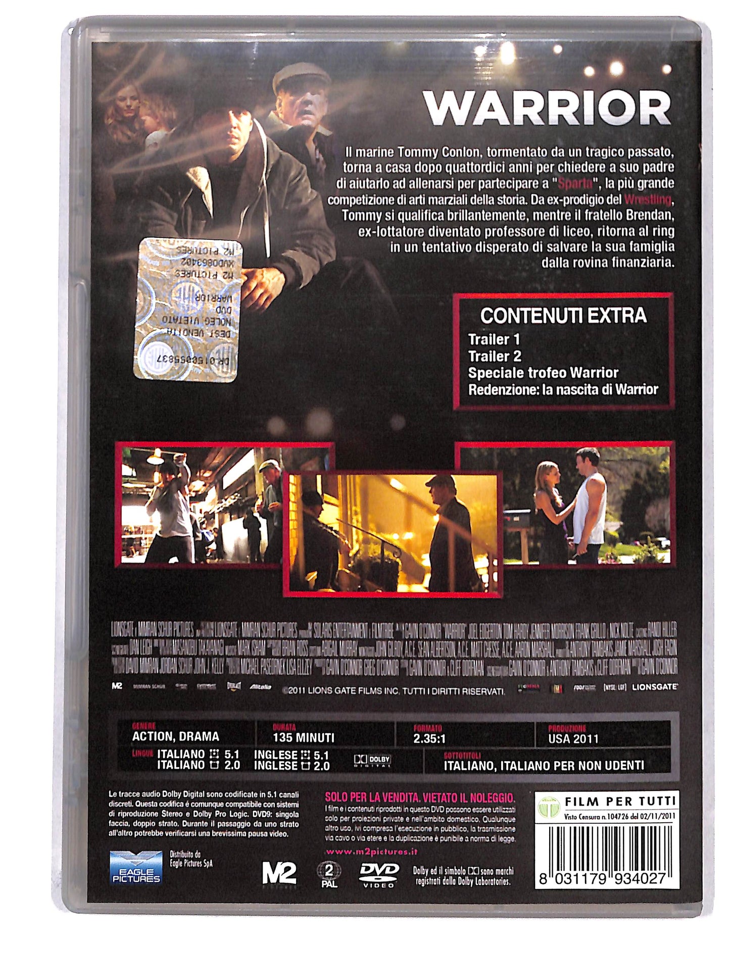 EBOND Warrior DVD DB794233