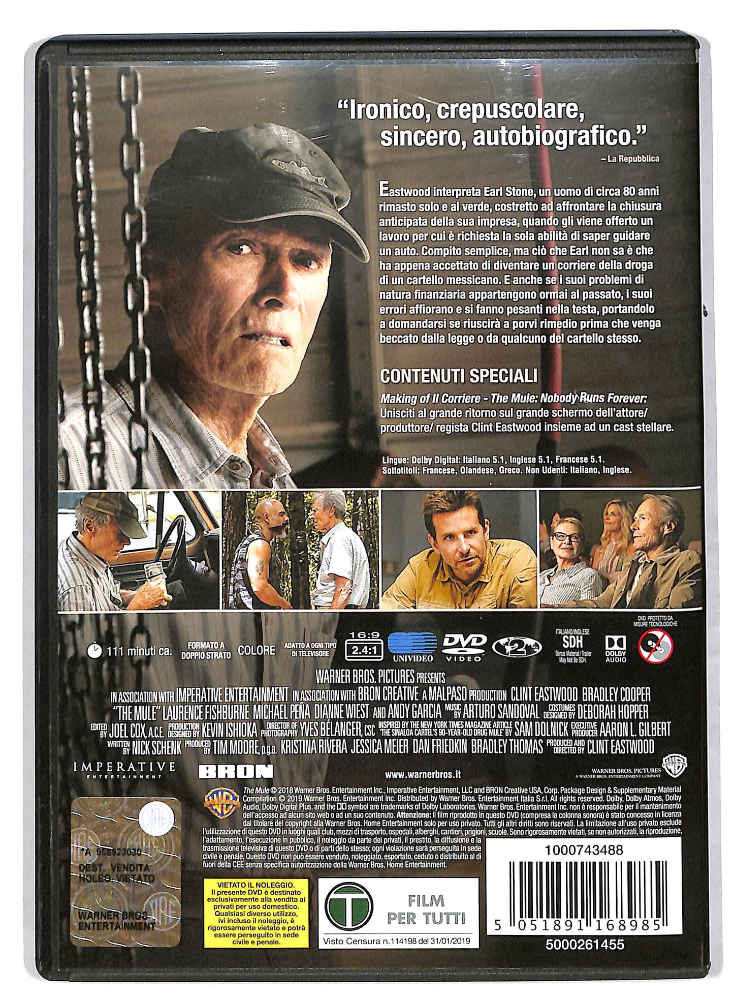 EBOND Il corriere - The Mule DVD DB794236