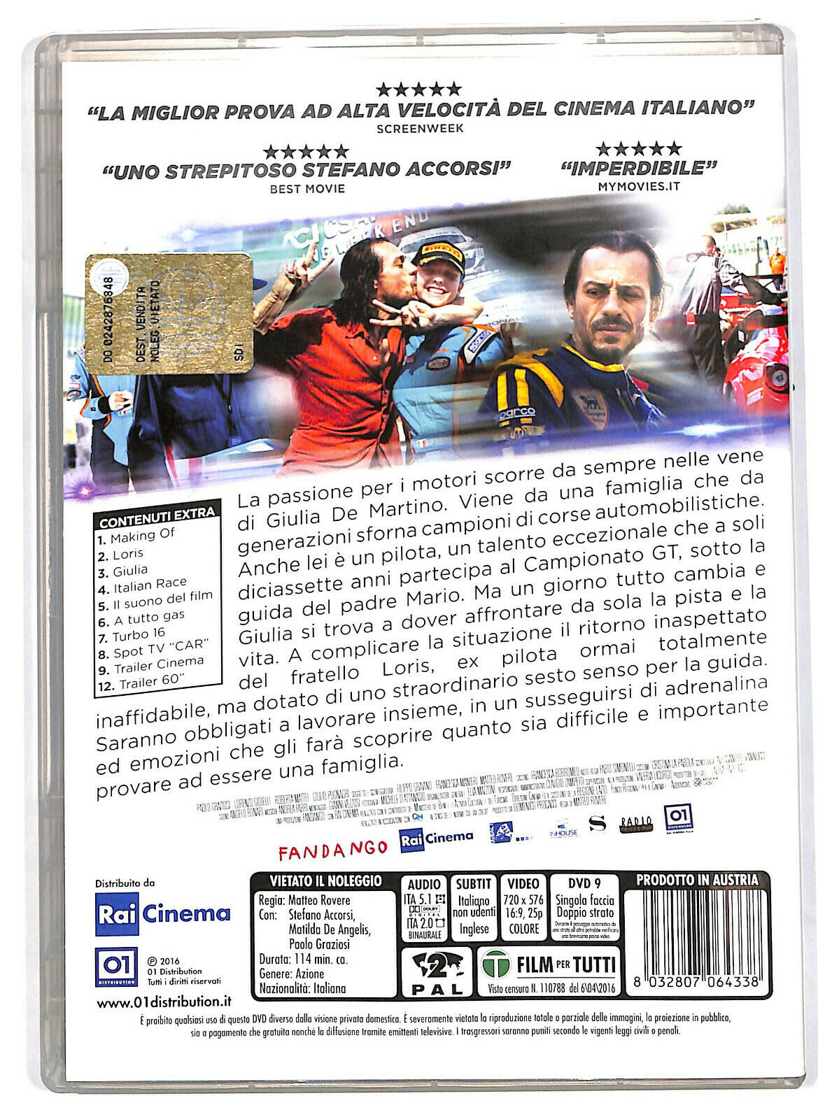 EBOND Veloce Come Il Vento DVD DB794239