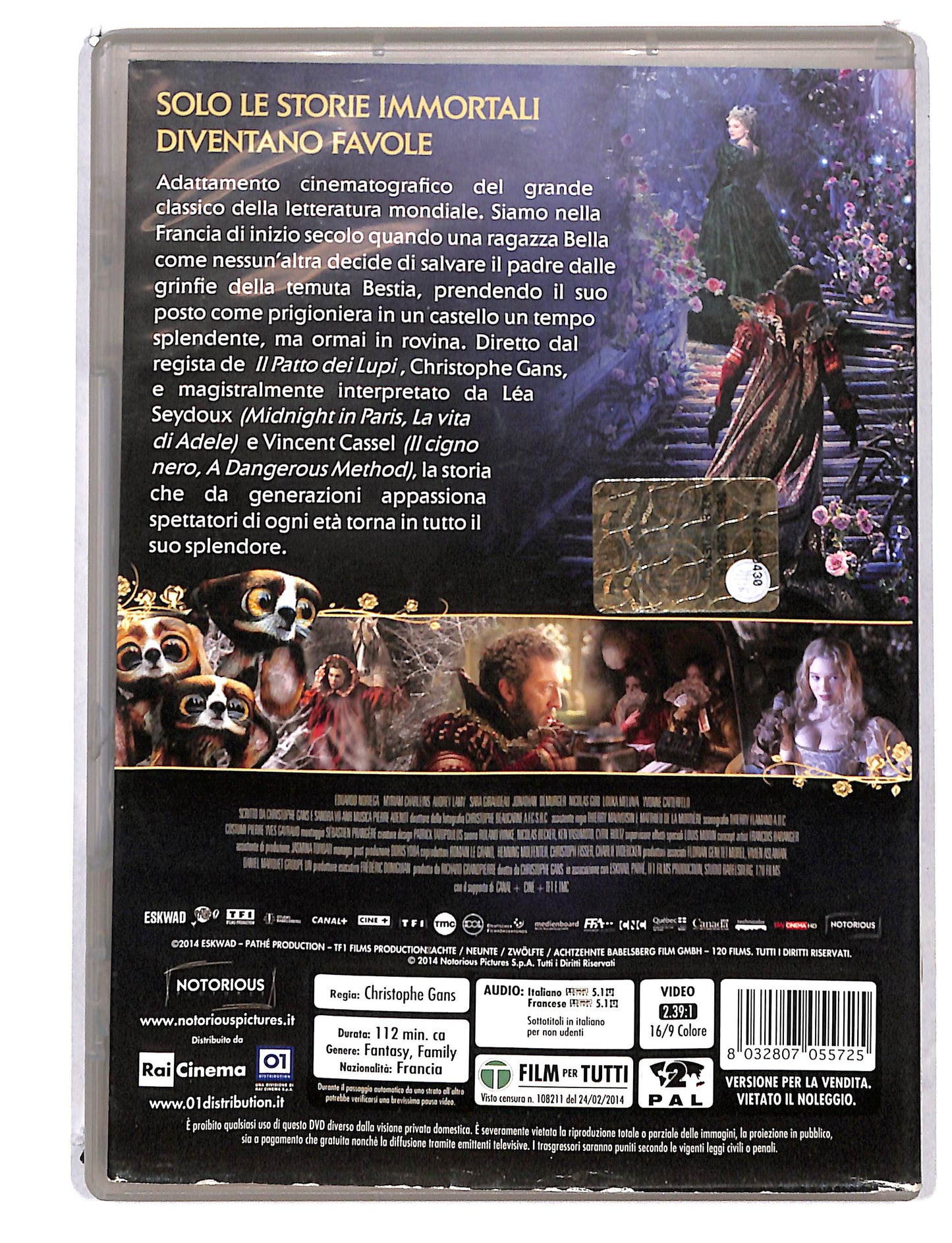 EBOND La Bella e La Bestia DVD DB794260