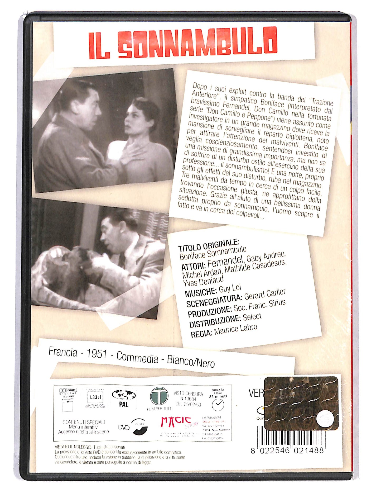 EBOND Il Sonnambulo DVD DB794263