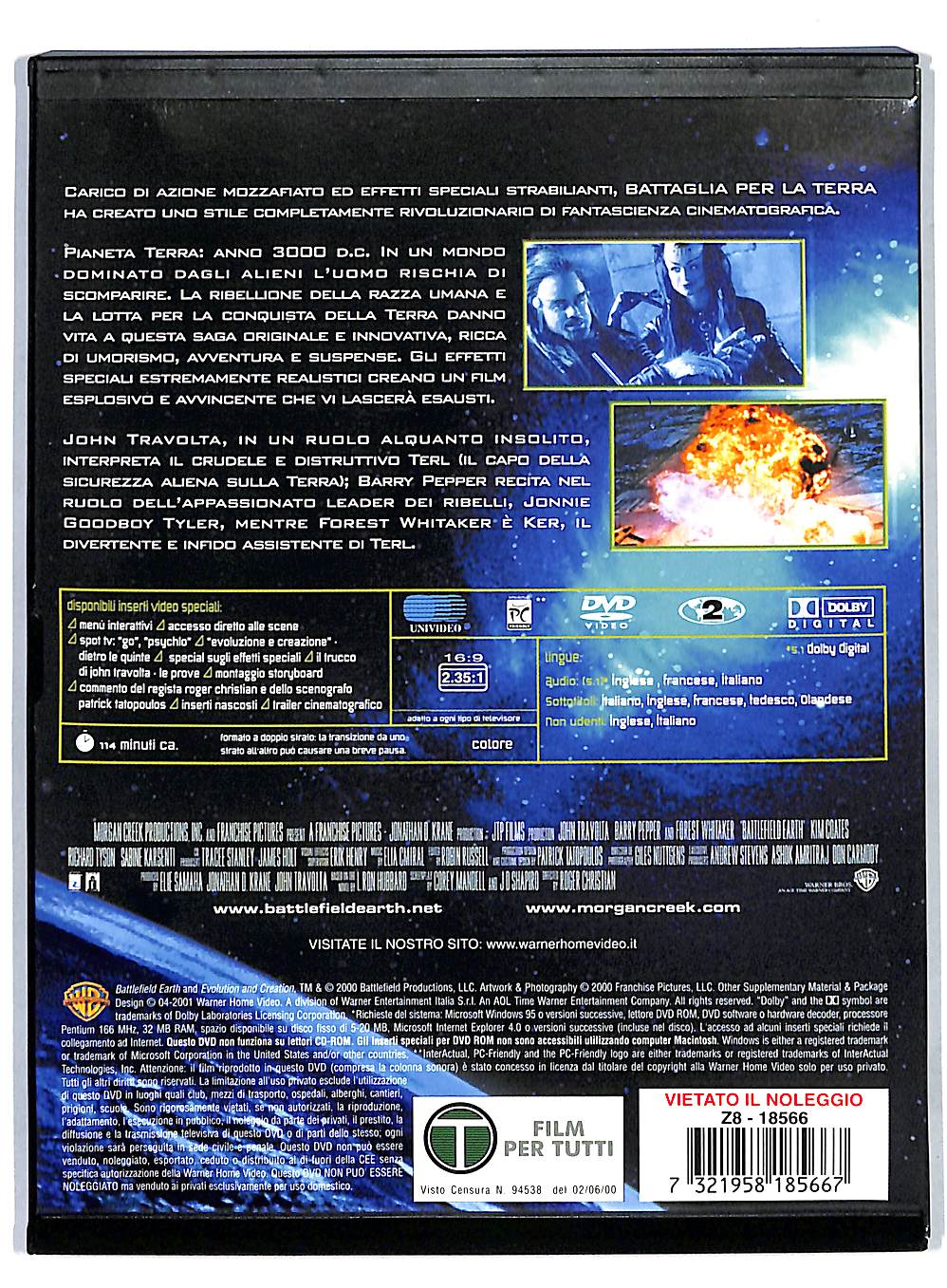 EBOND Battaglia Per La Terra SNAPPER DVD DB794416