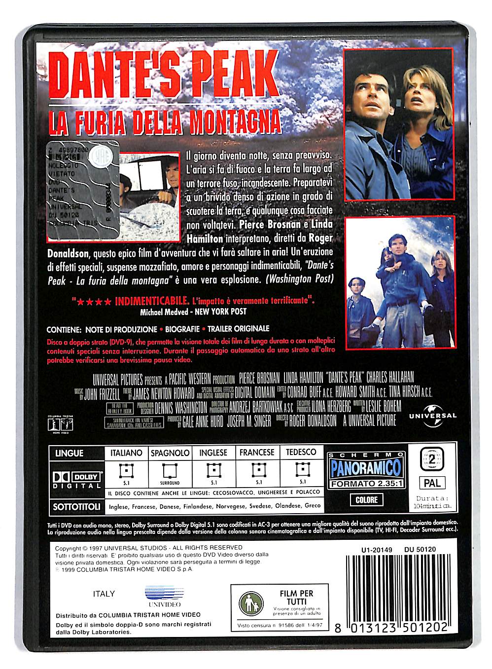 EBOND Dante's Peak - La furia della montagna DVD DB794435