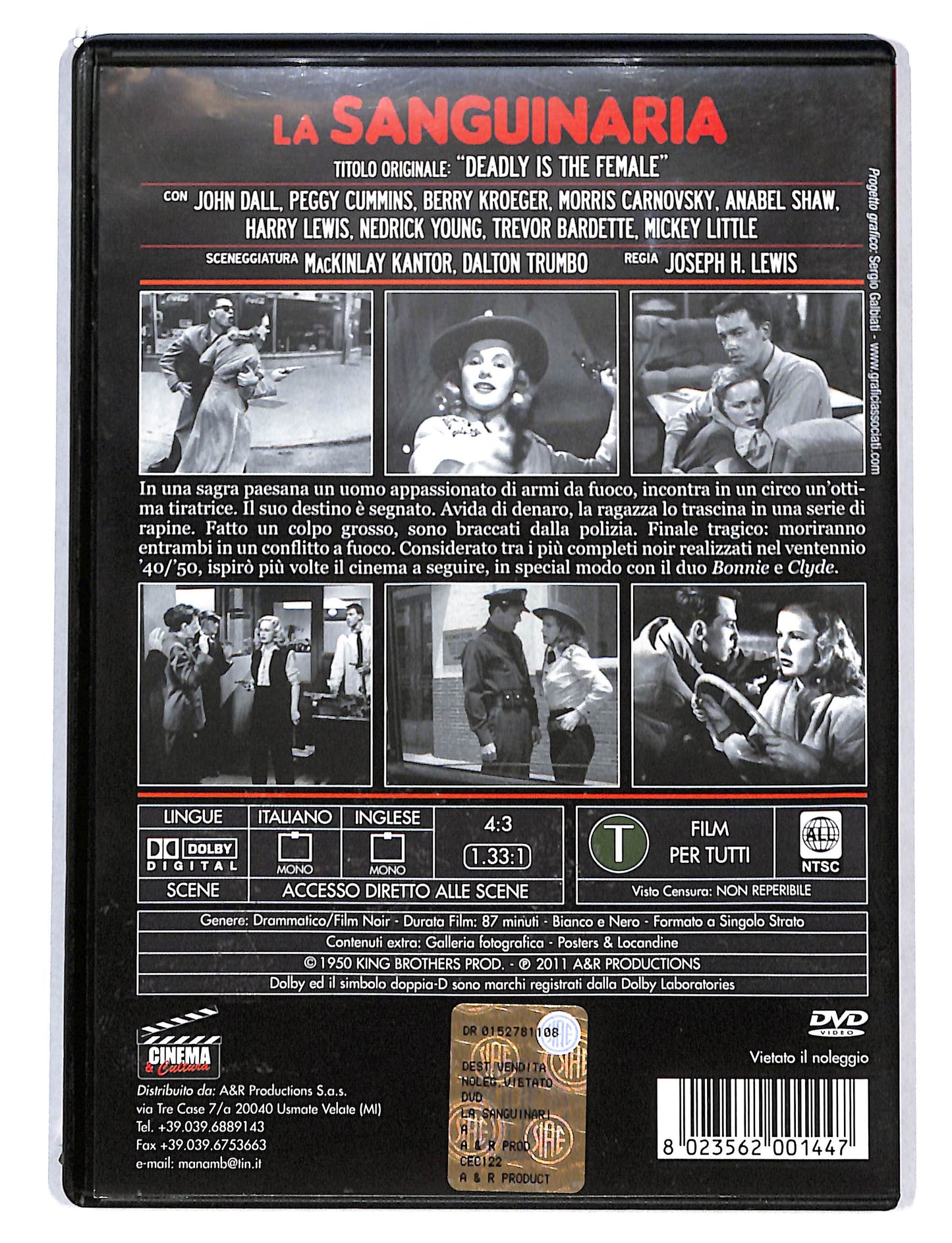 EBOND La Sanguinaria DVD DB794601