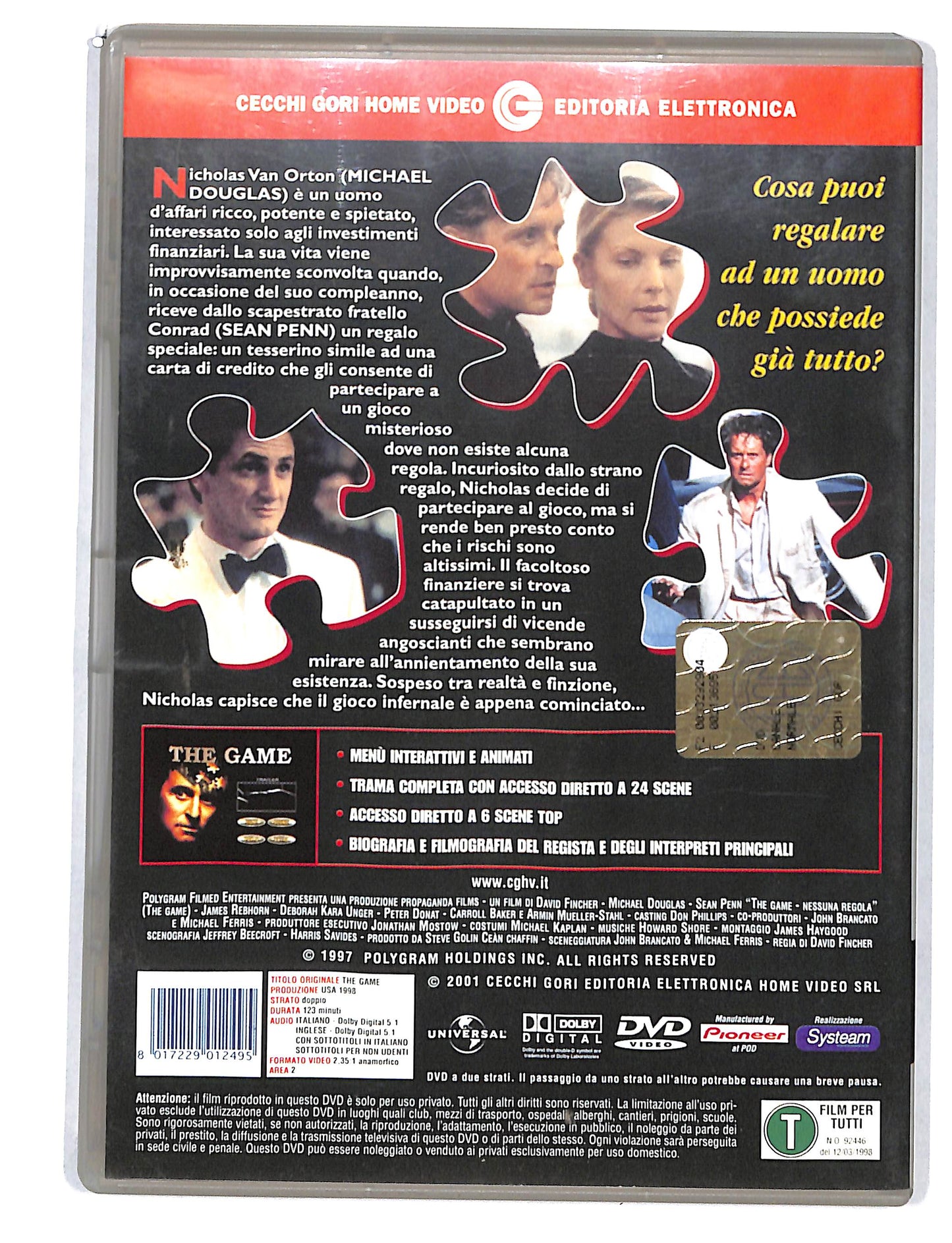 EBOND The Game Nessuna regola DVD DB794607