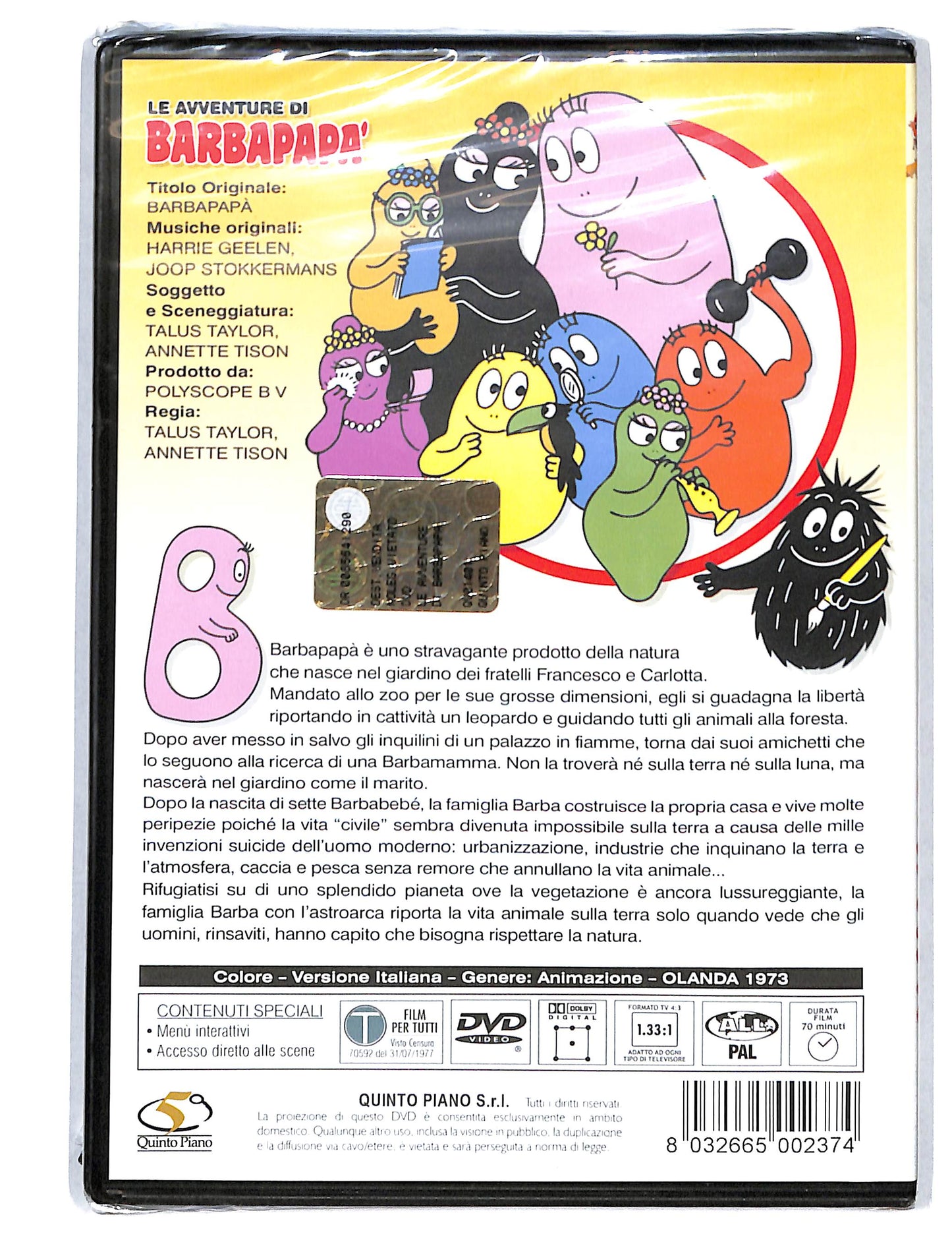EBOND Le Avventure di Barbapapa - il film DVD DB794628