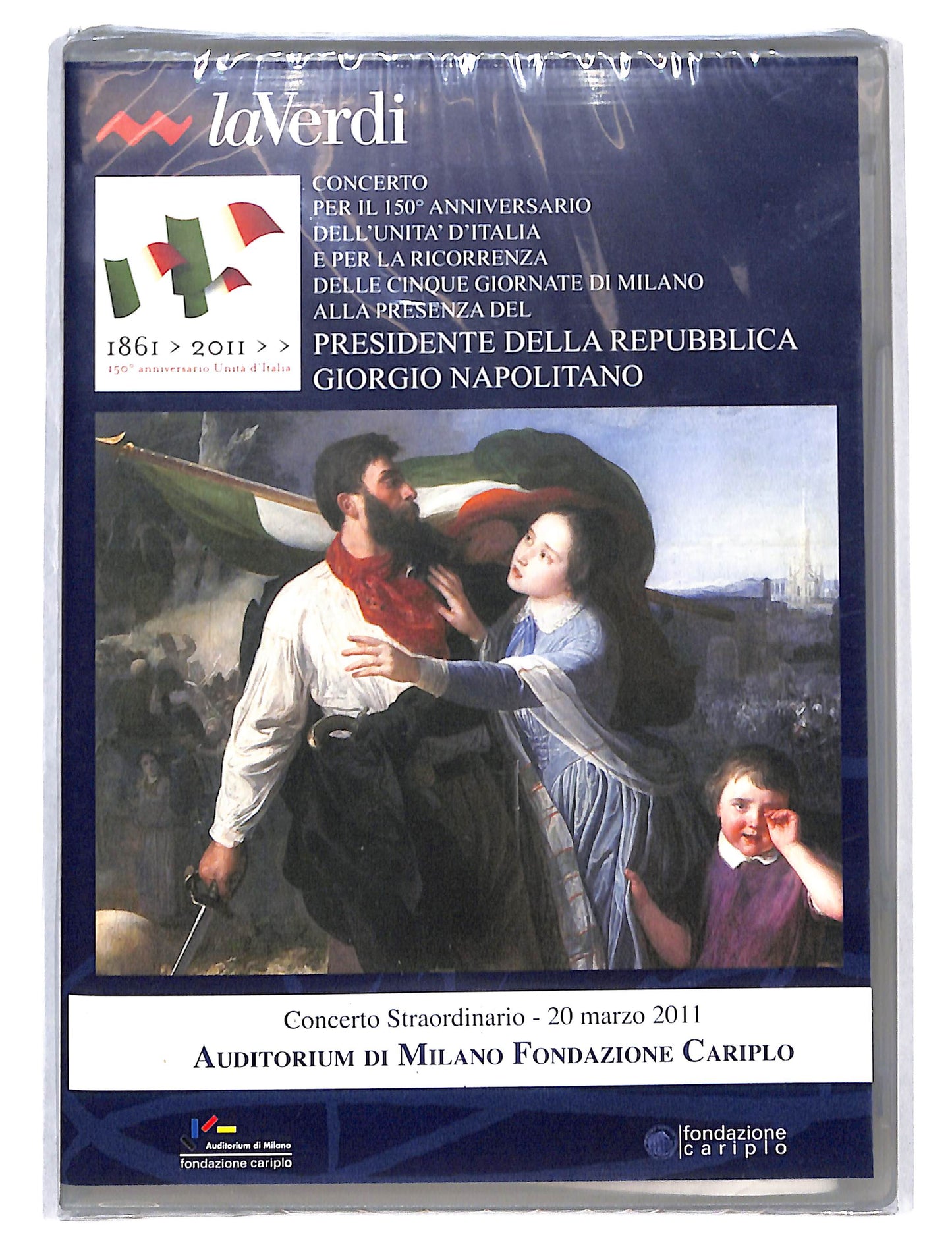 EBOND La Verdi - Concerto per il 150 anniversario dell'unita Italia DVD DB794649