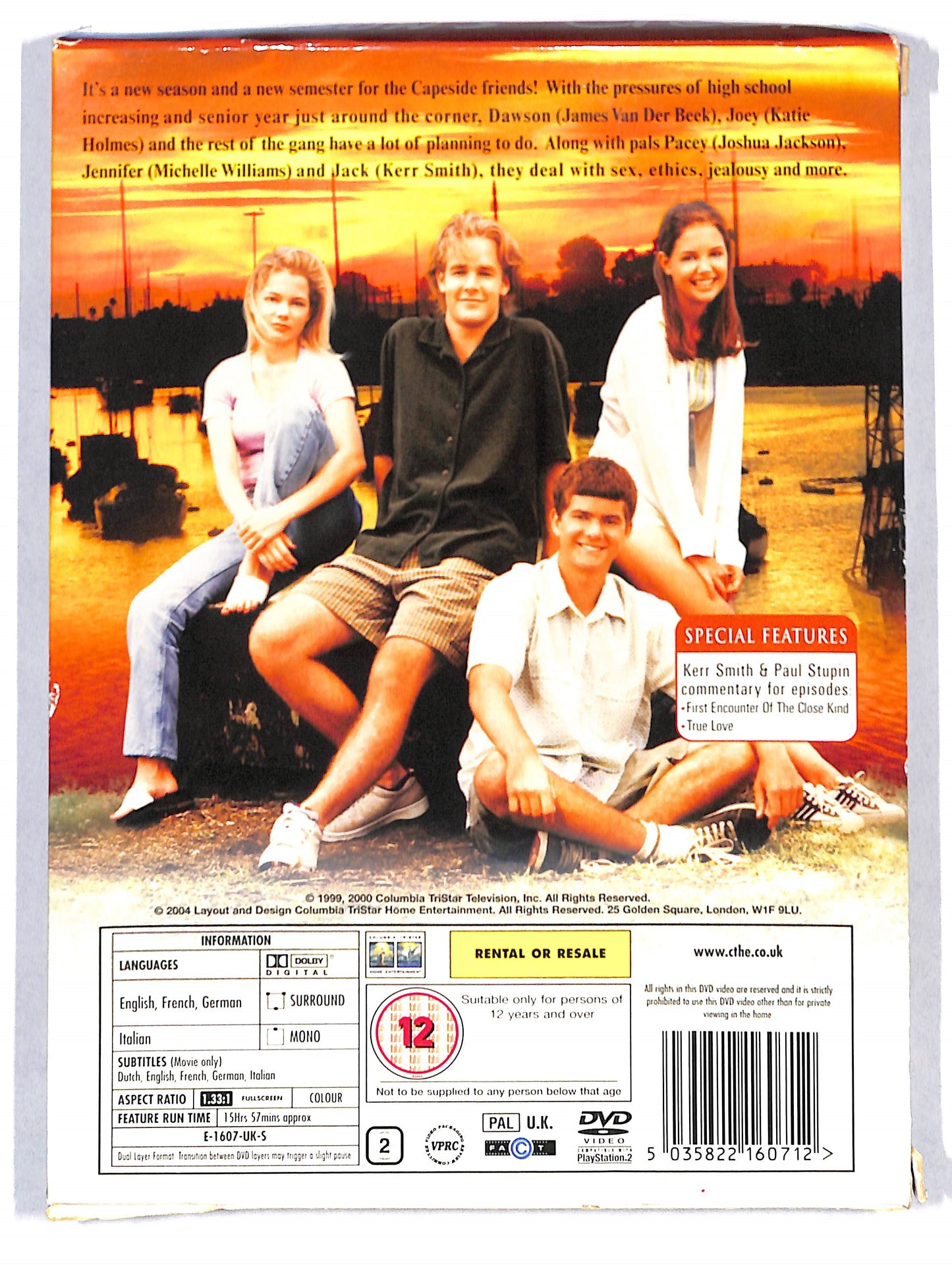 EBOND Dawson's Creek The Complete Third season DVD DB794802