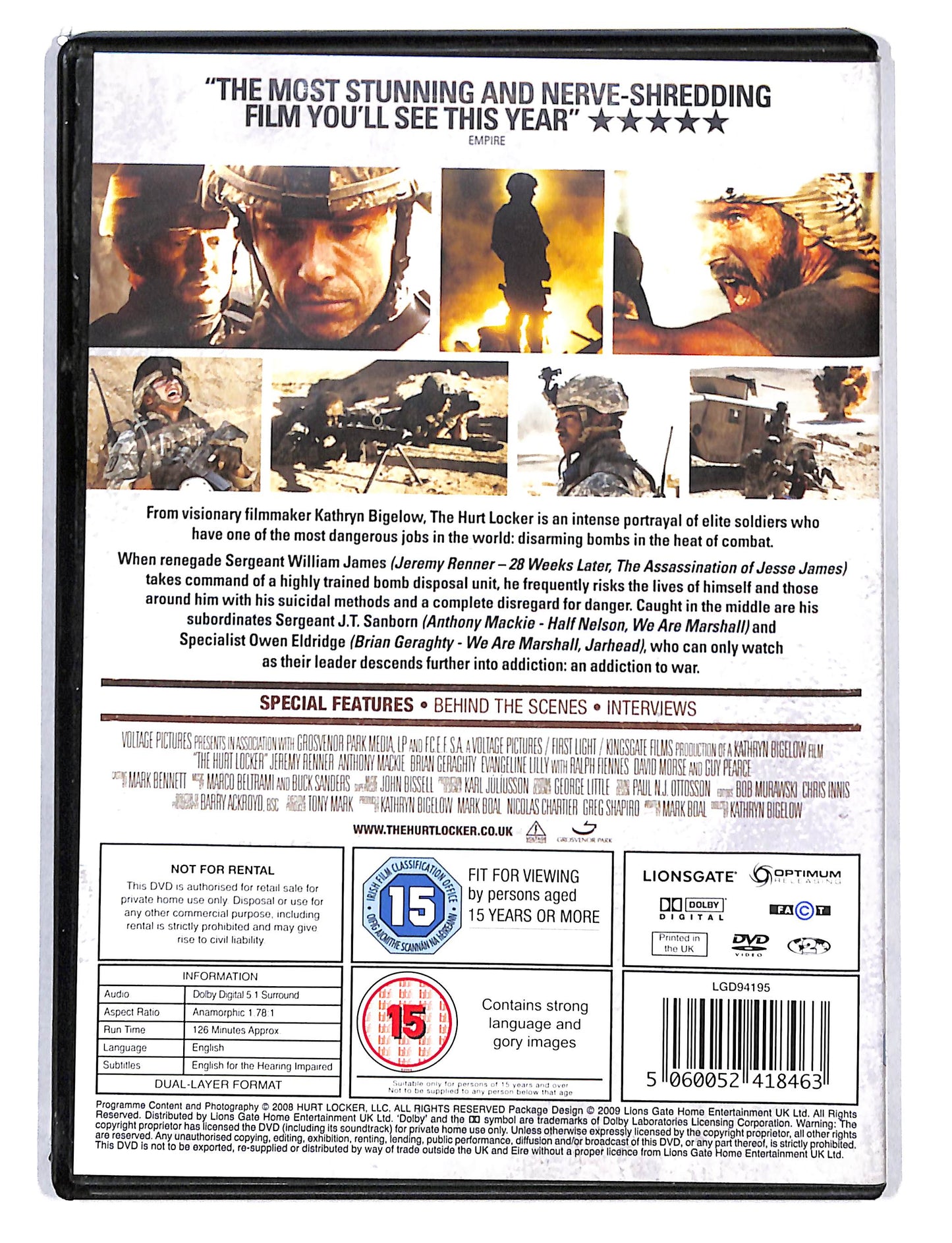 EBOND Hurt Locker DVD DB794804