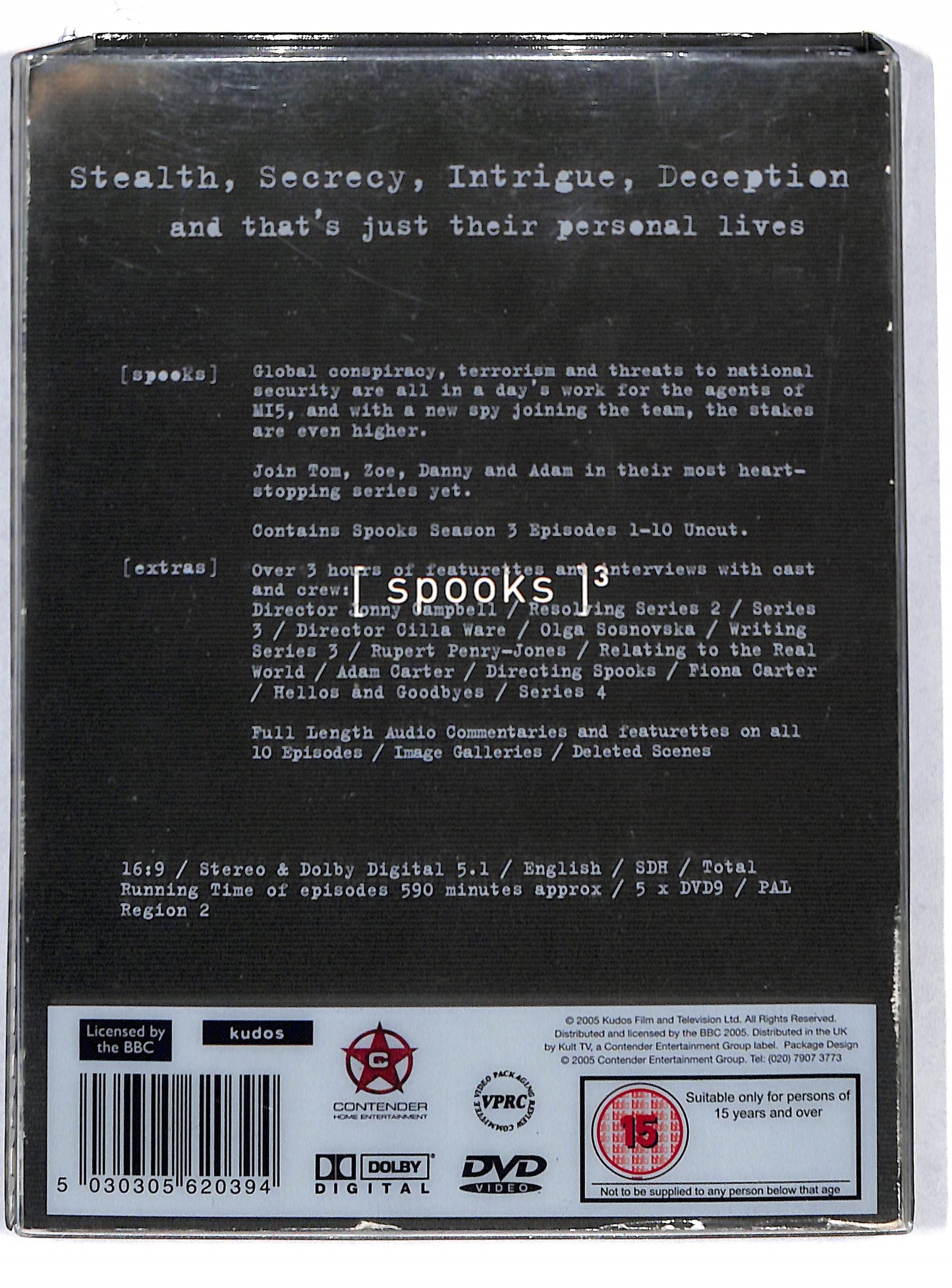 EBOND Spooks Complete Series 3 Edizione: Regno Unito DVD DB794808