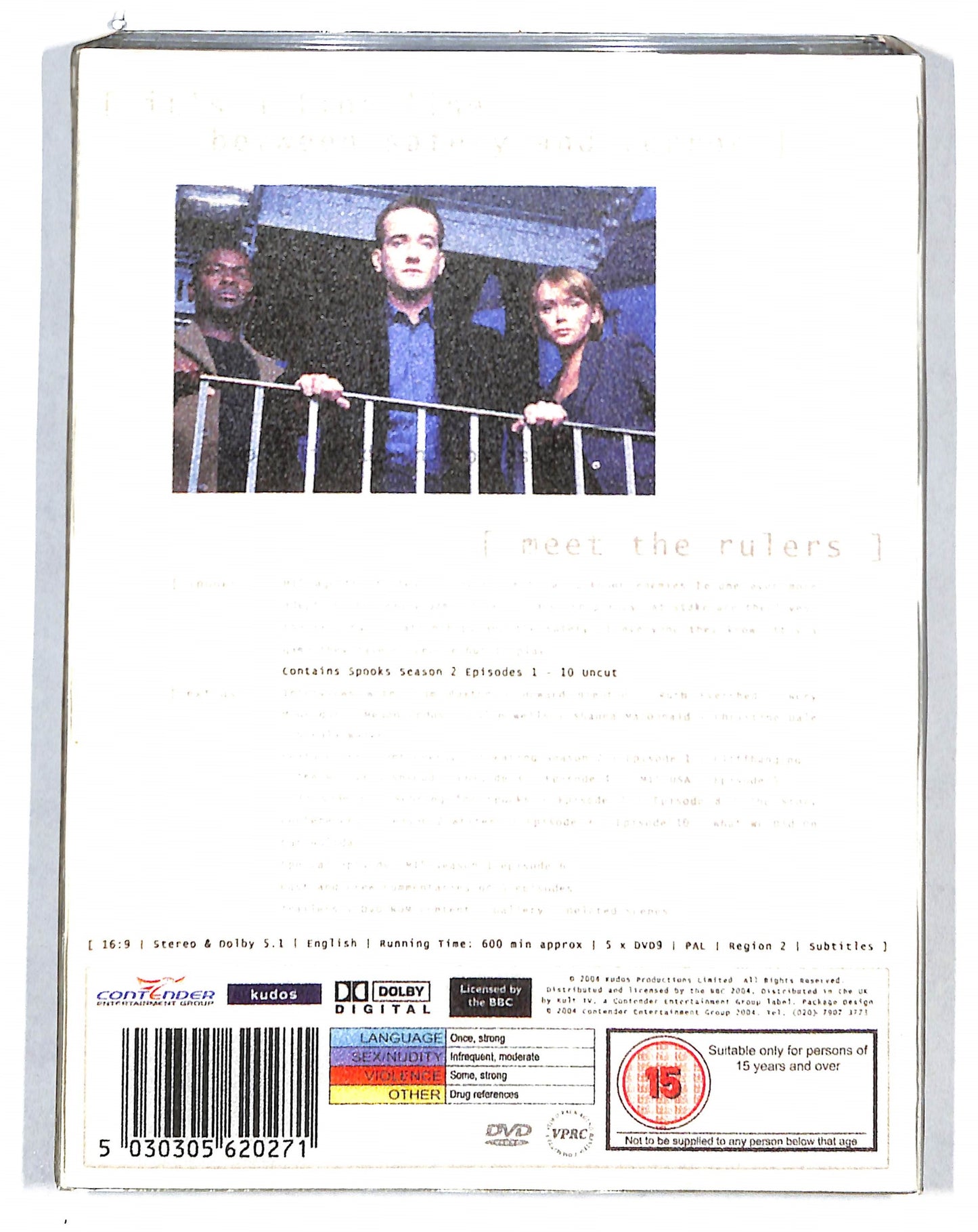 EBOND Spooks The Complete Season 2 Edizione Regno Unito DVD DB794842