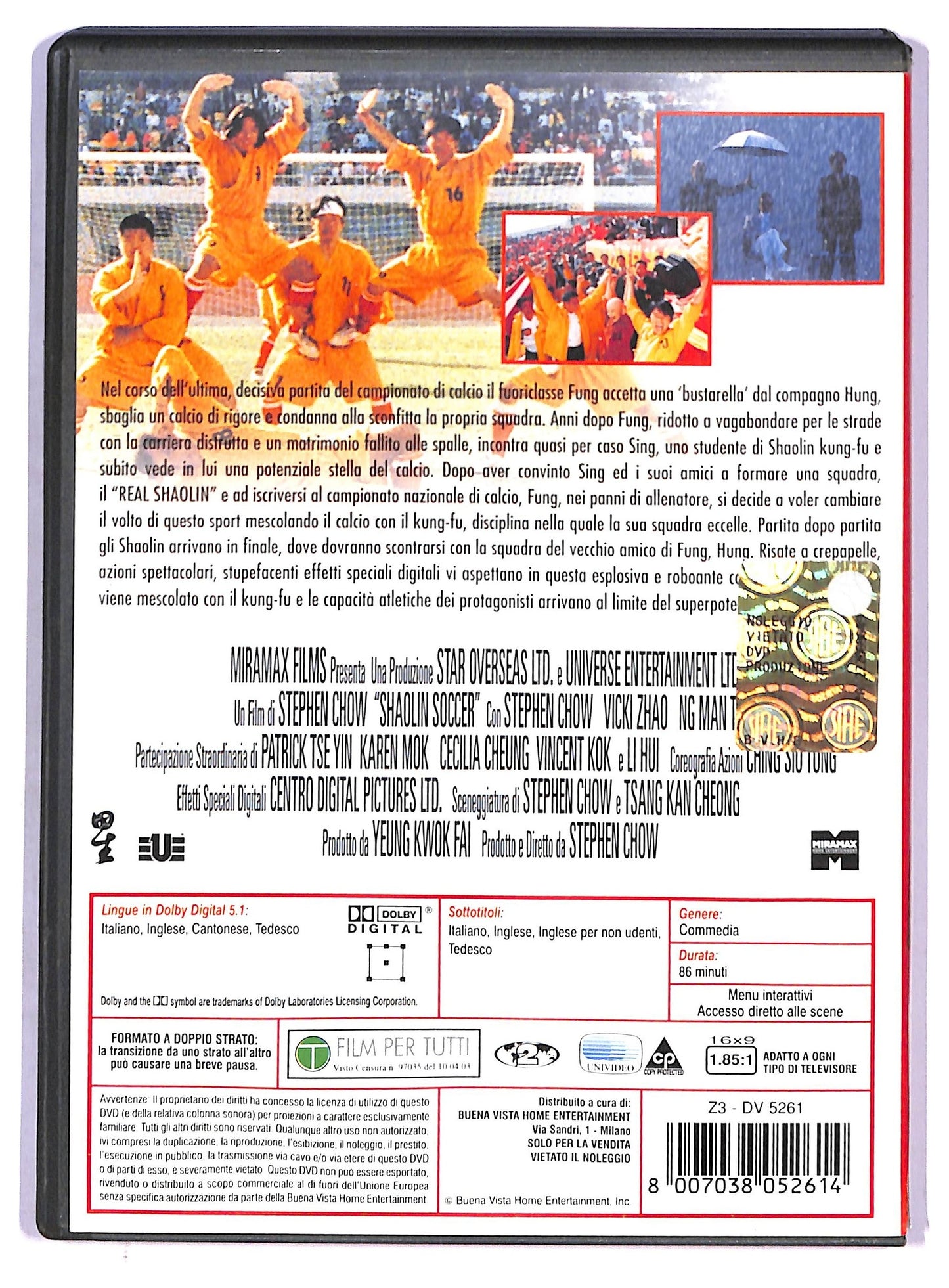 EBOND Shaolin soccer DVD DB795126