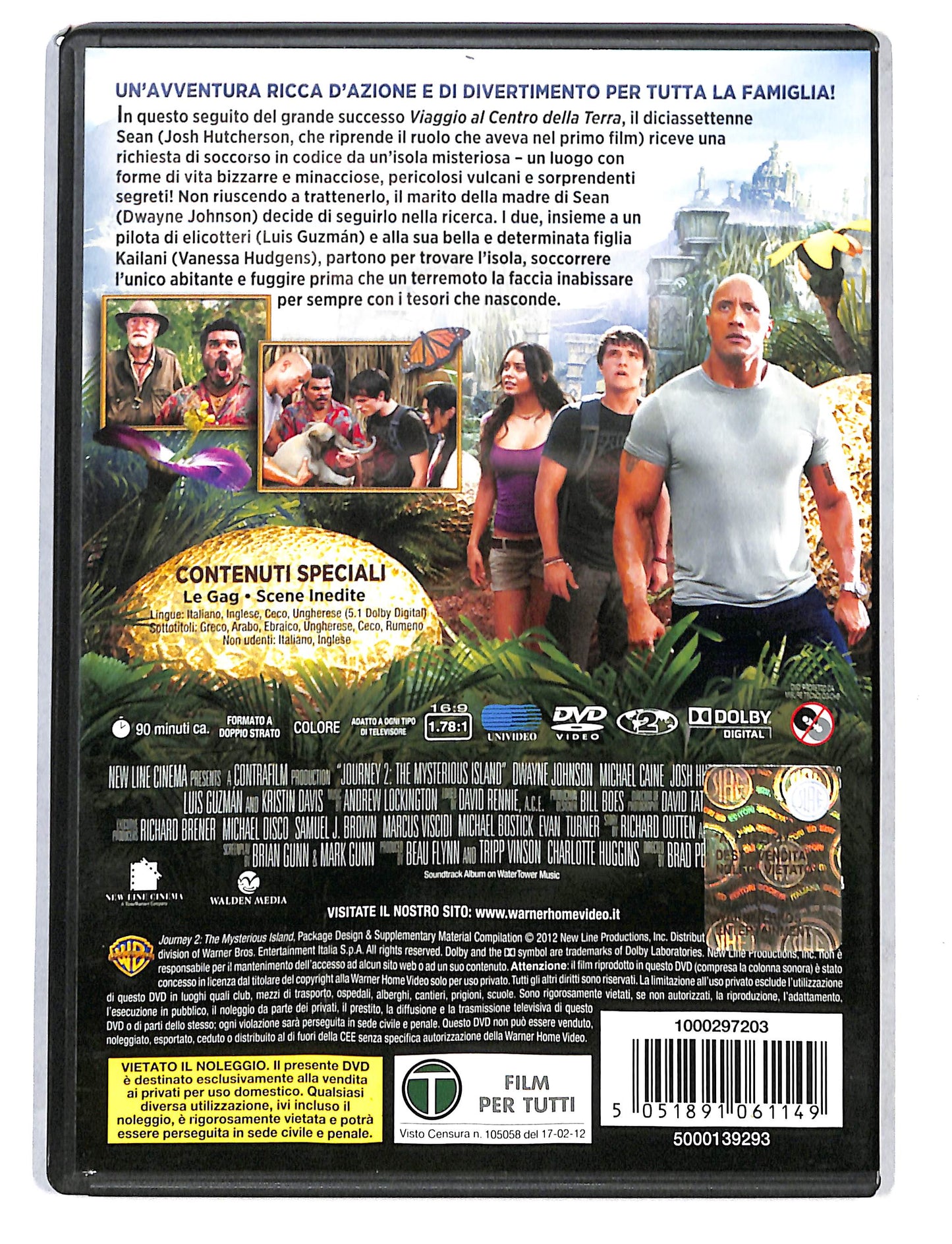 EBOND Viaggio Nell'isola Misteriosa DVD DB795154