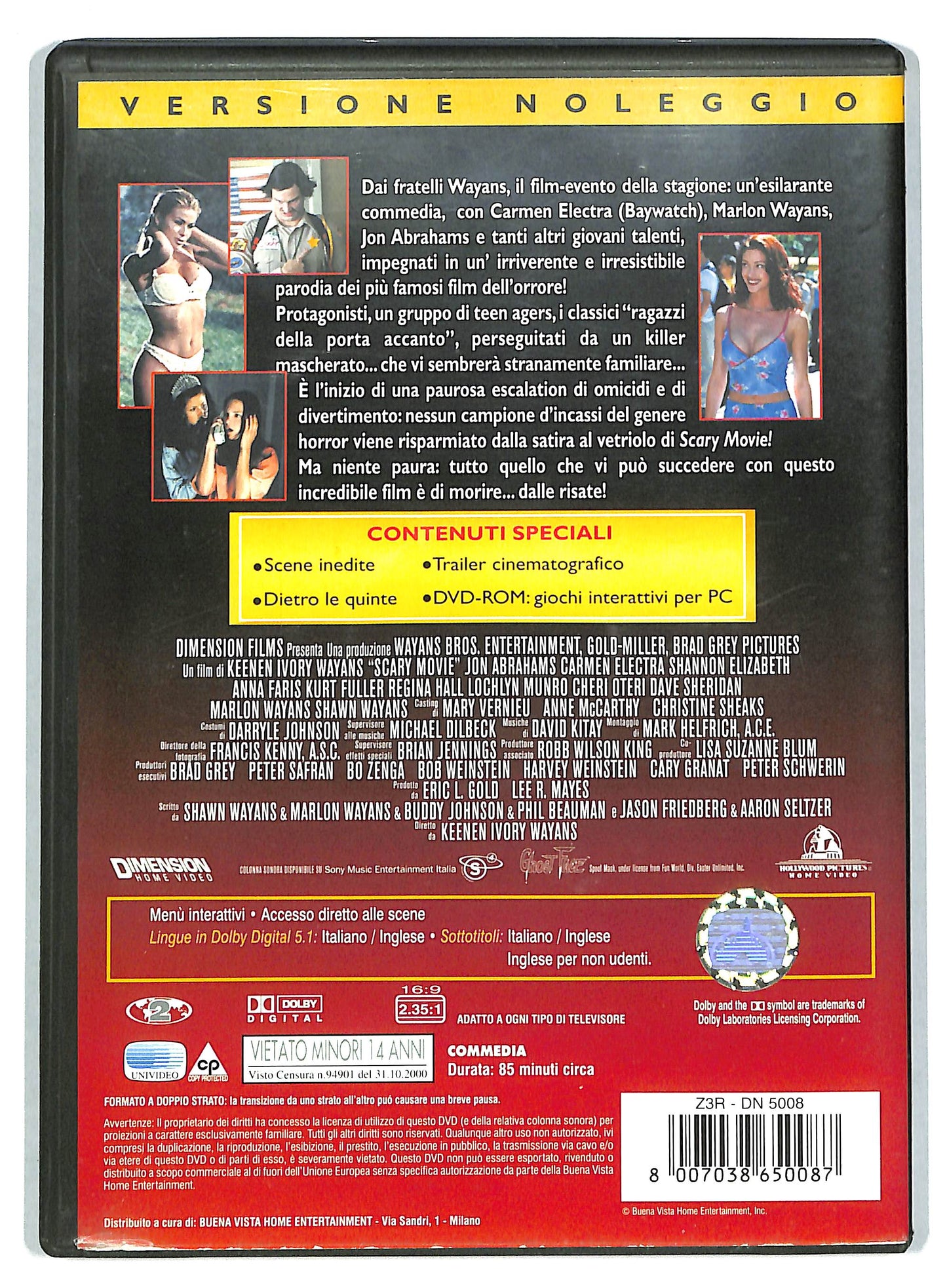EBOND Scary movie NOLEGGIO DVD DB795834