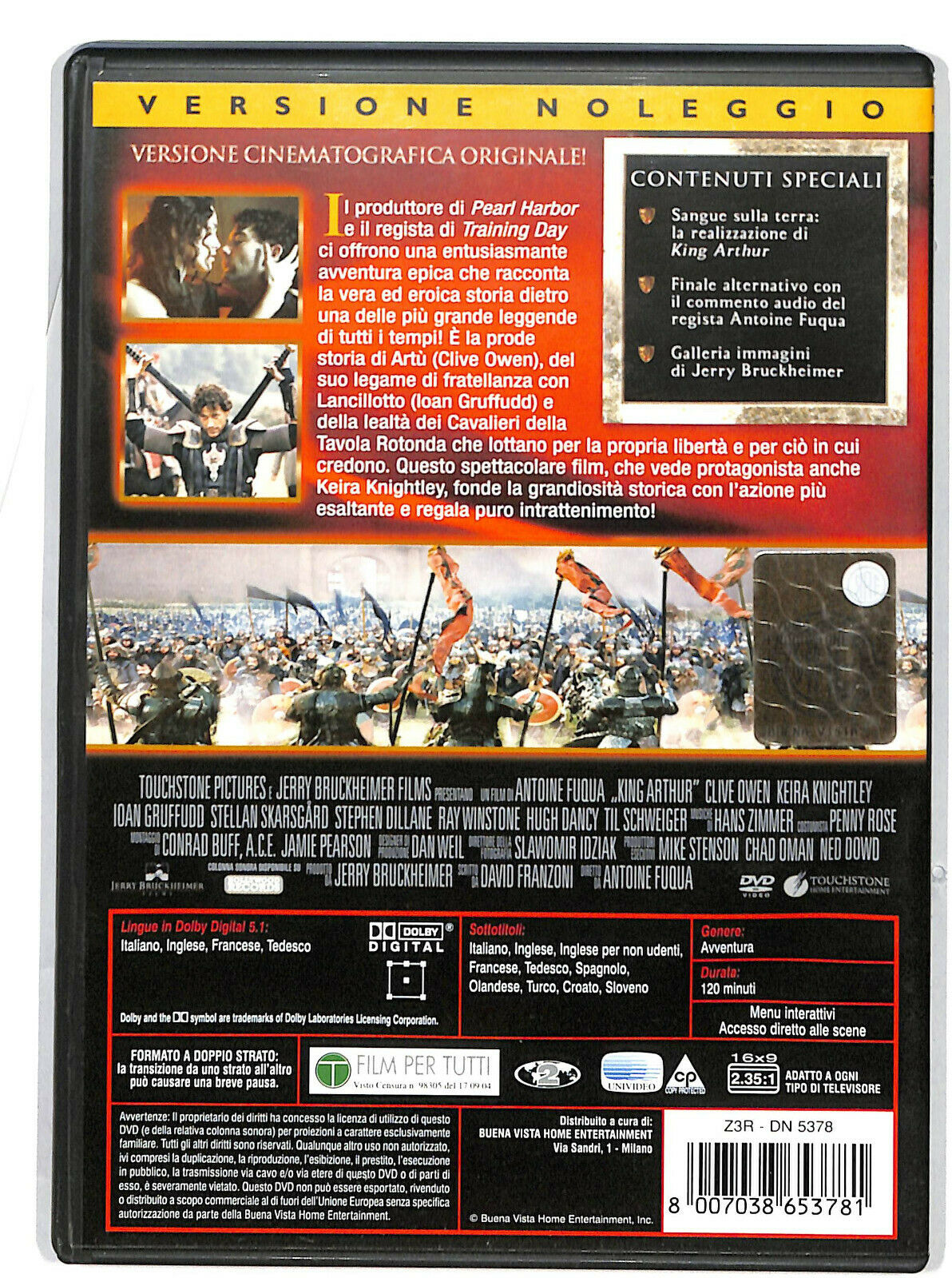 EBOND King Arthur Ex Noleggio DVD DB796141