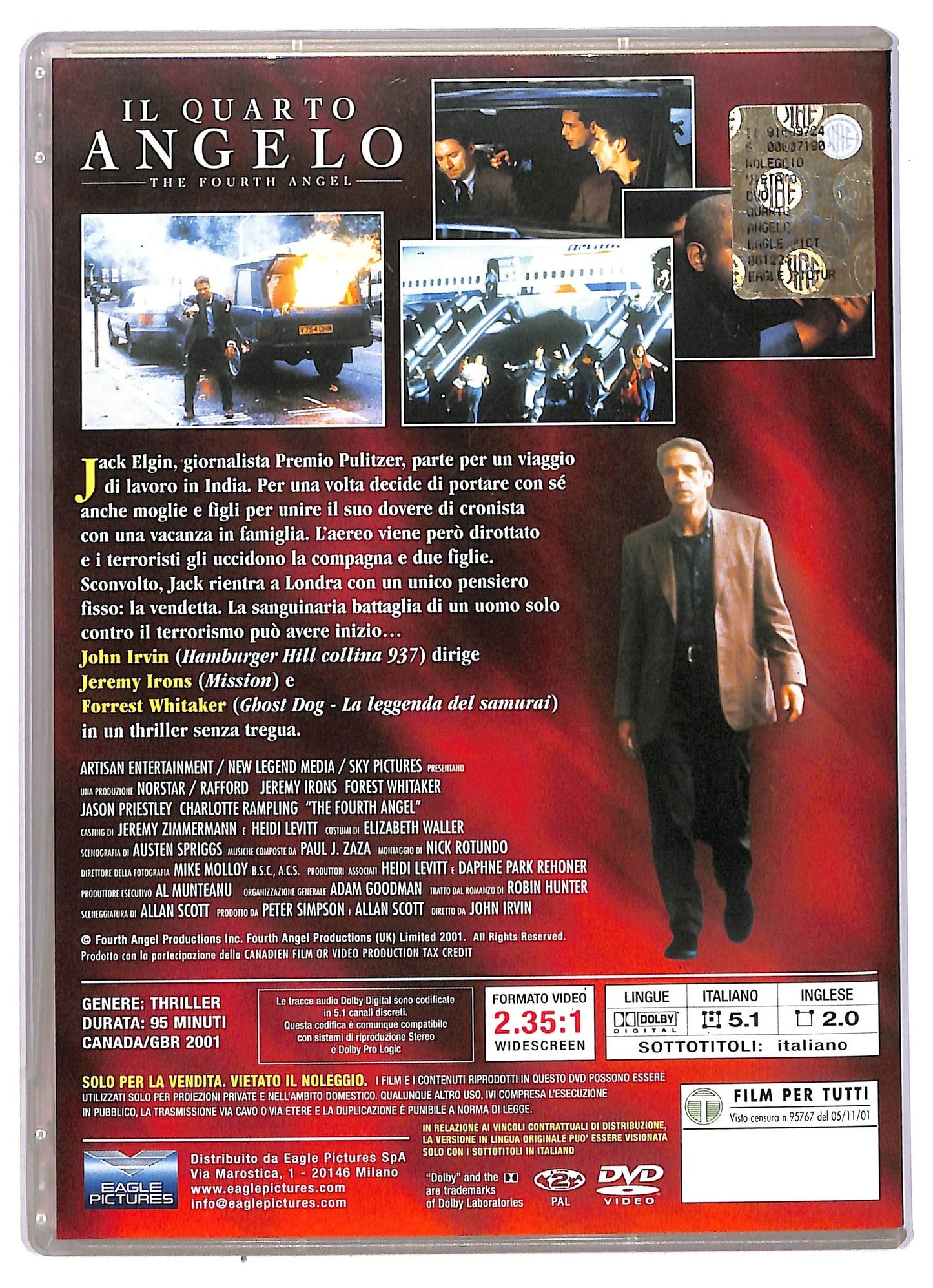 EBOND Il Quarto Angelo NOLEGGIO DVD DB796309