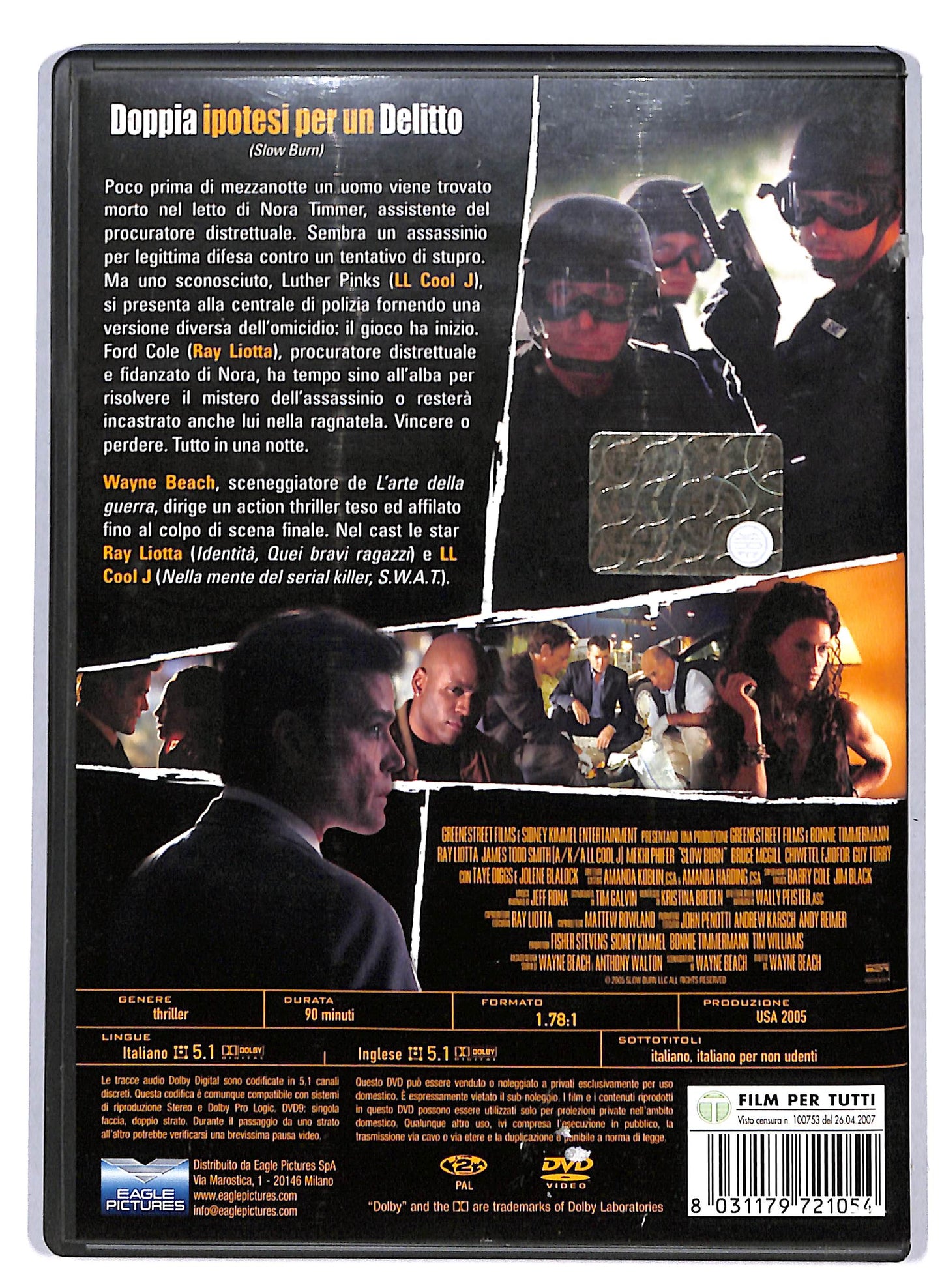 EBOND Doppia ipotesi per un delitto NOLEGGIO DVD DB796313