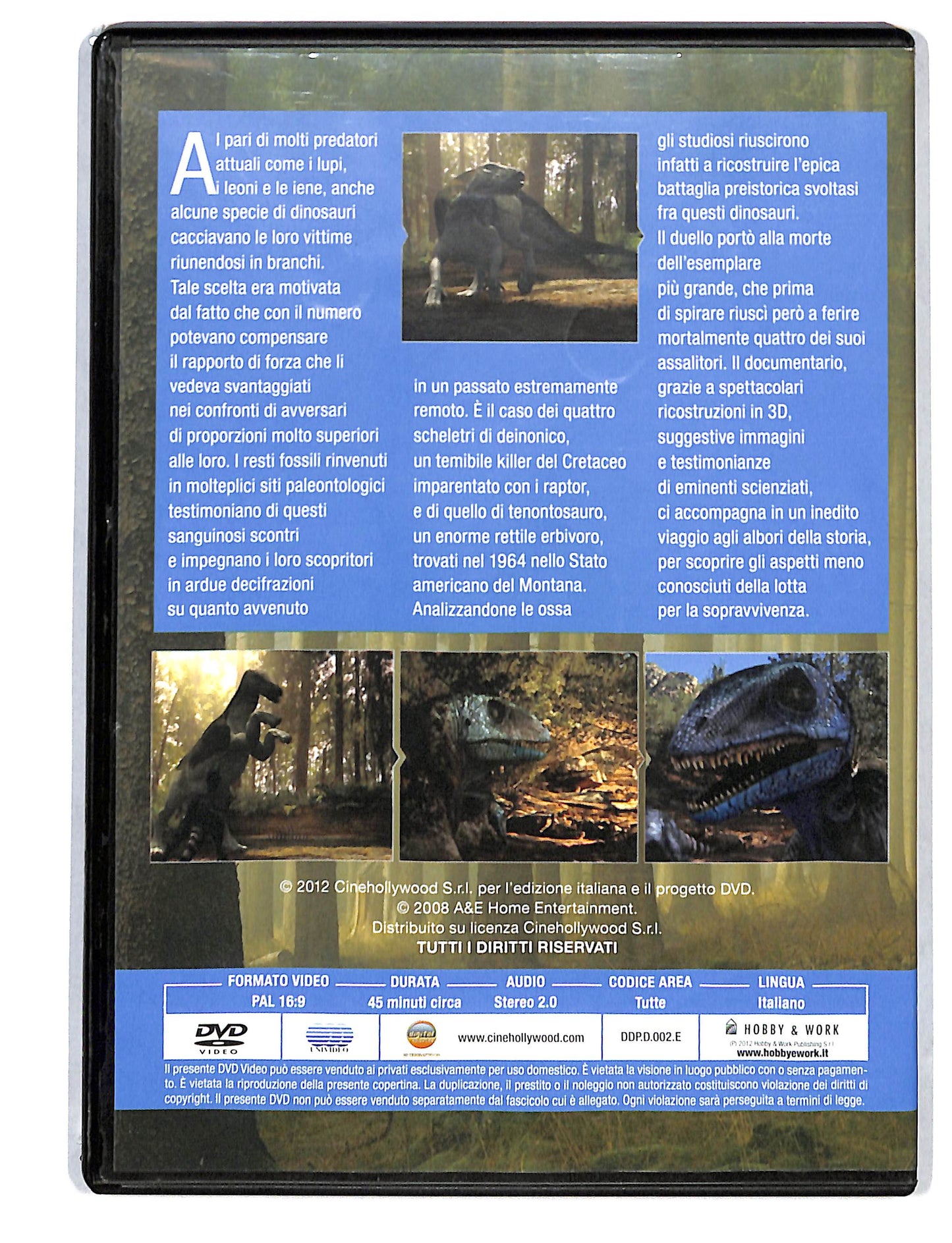 EBOND Dinosauri Attacchi in Branco DVD DB796617