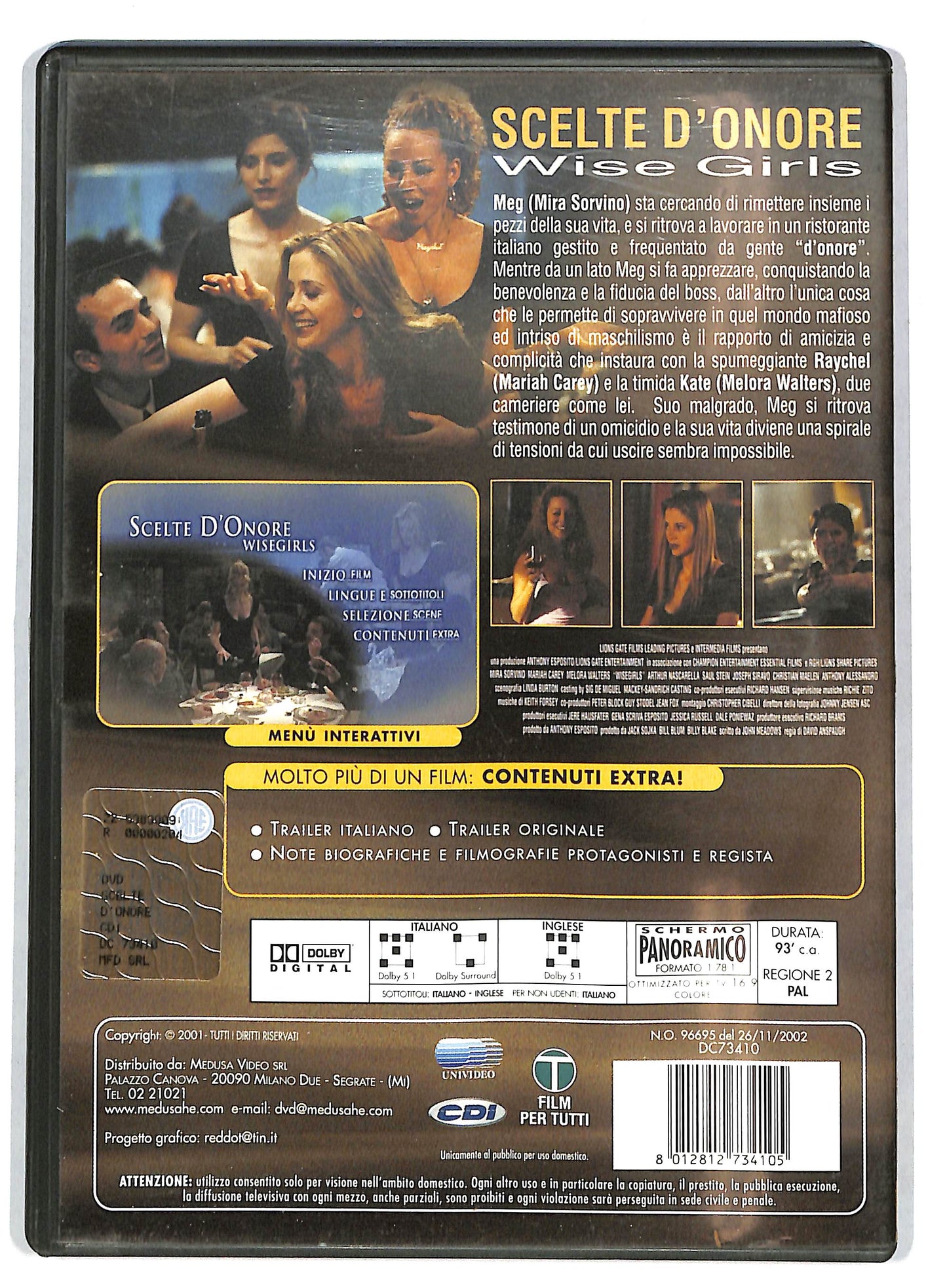 EBOND Scelte d'onore NOLEGGIO DVD DB796832