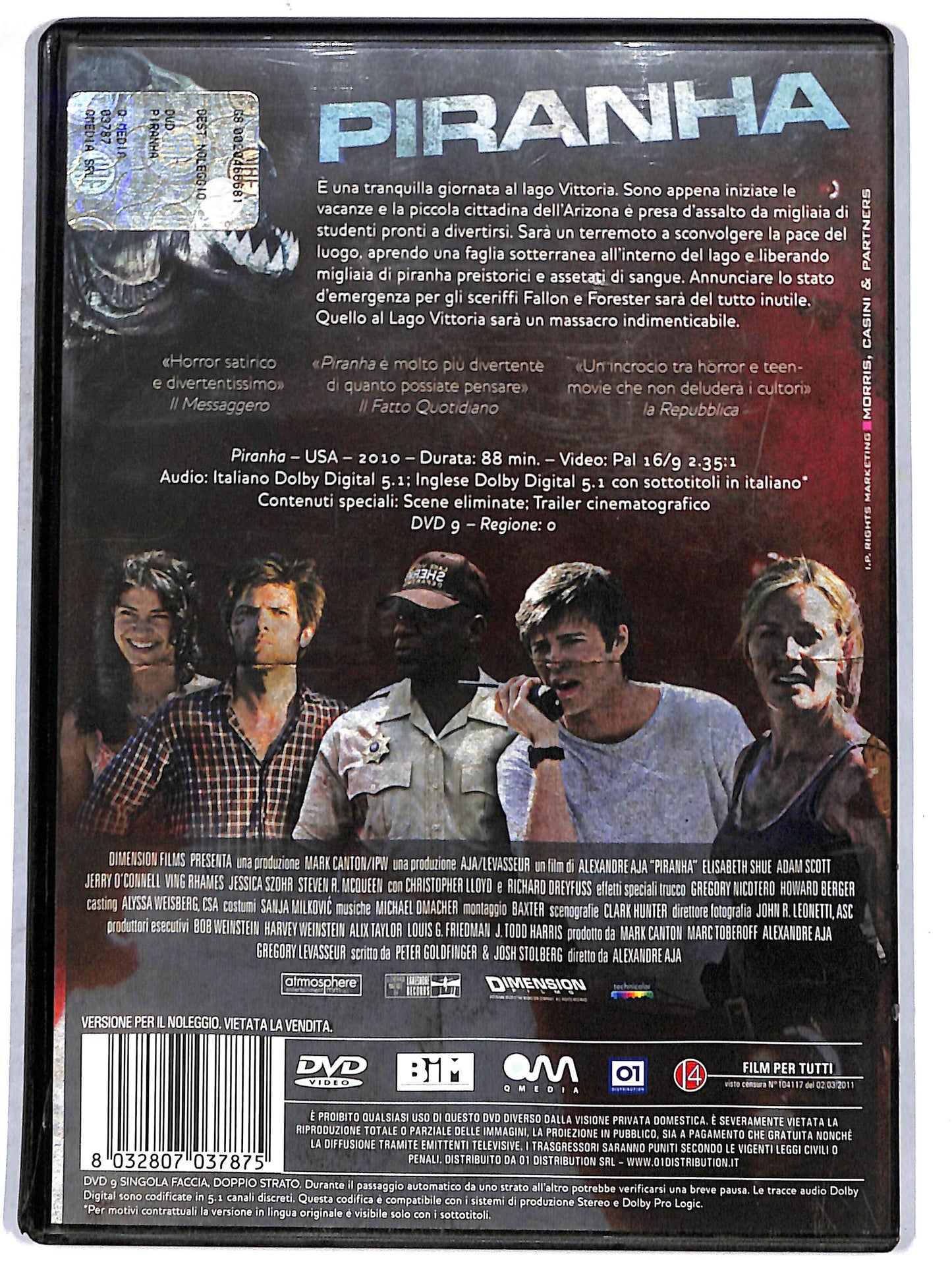 EBOND Piranha NOLEGGIO DVD DB796864