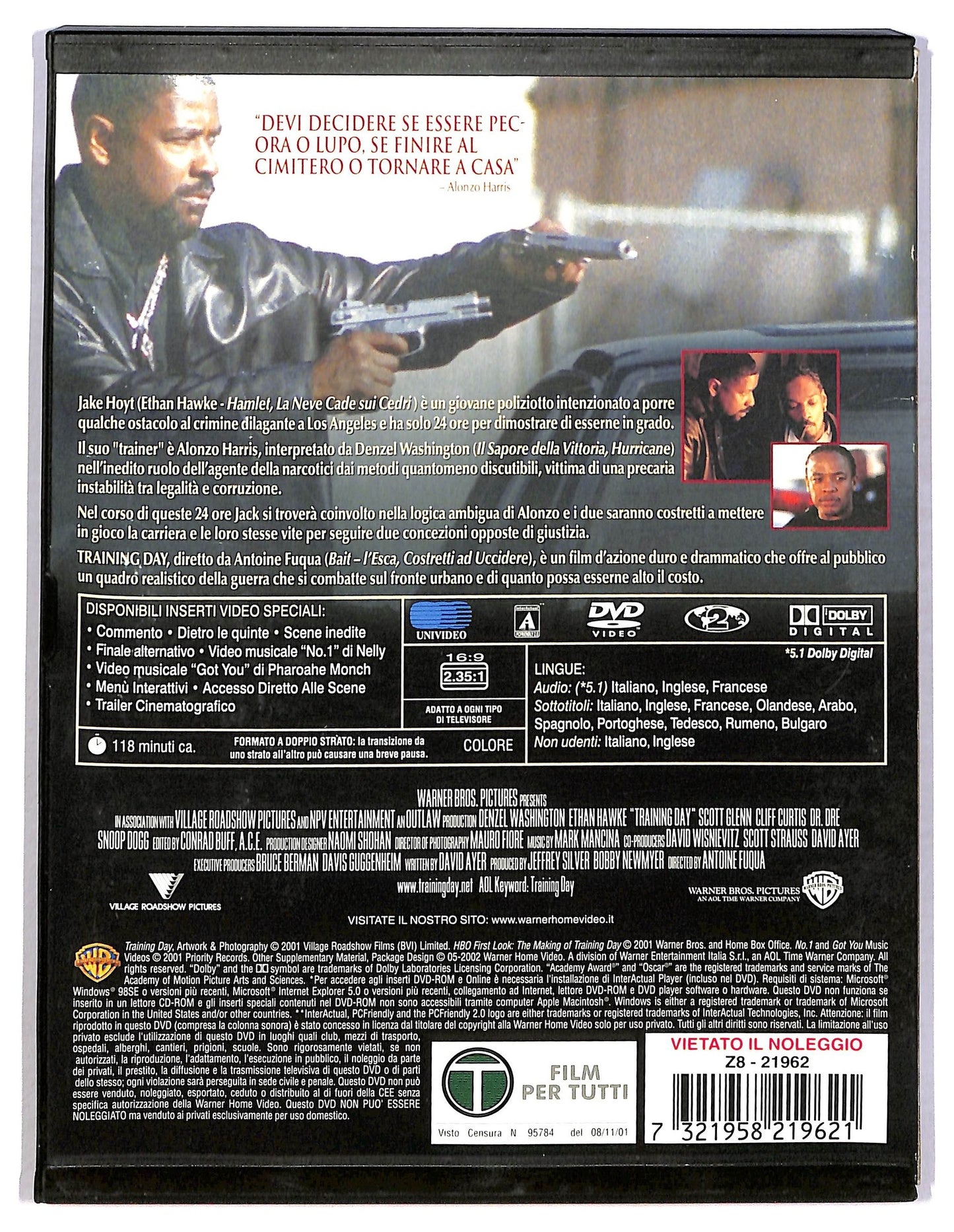 EBOND Training Day SNAPPER DVD DB797138