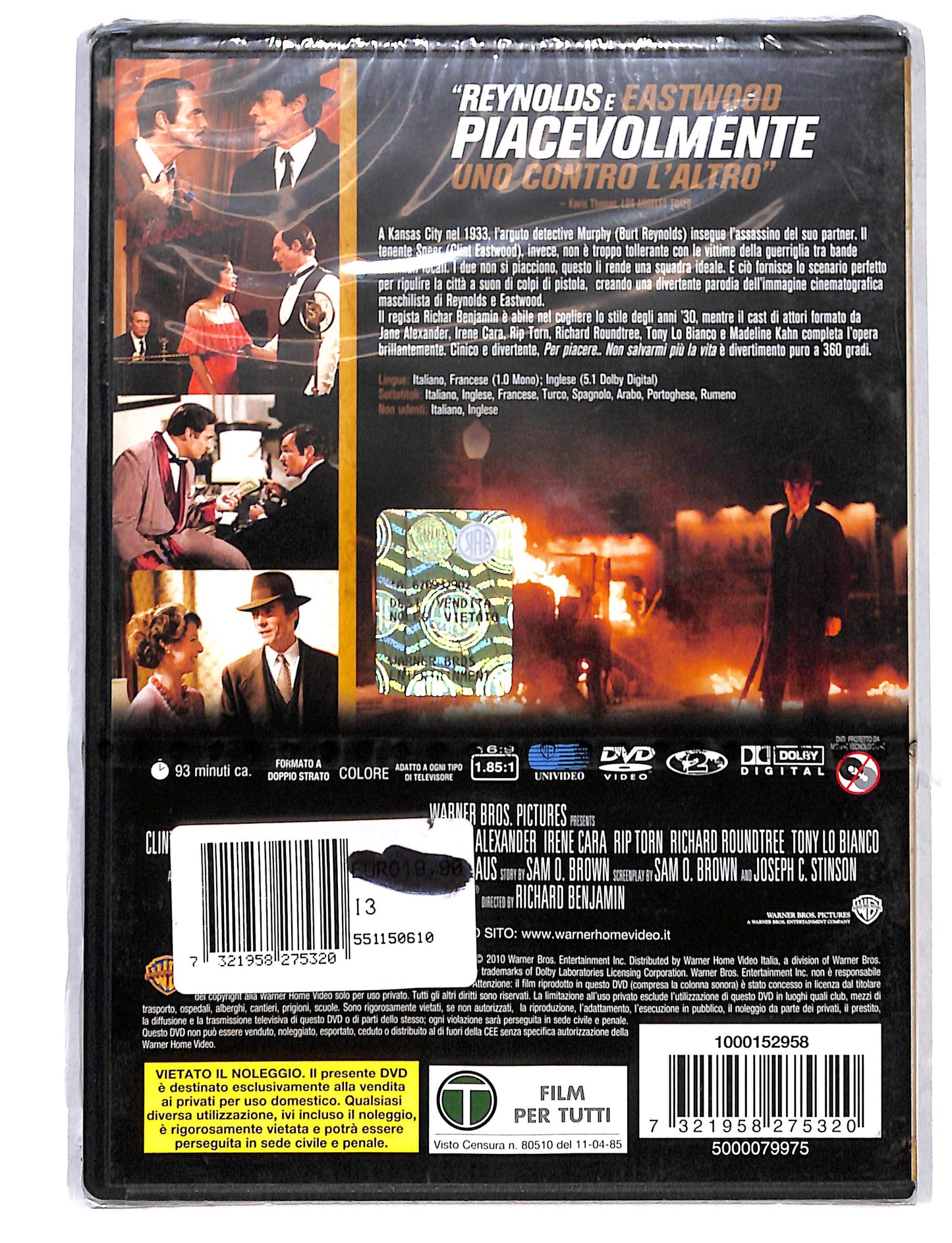 EBOND Per Piacere non salvarmi piu la vita DVD DB797307