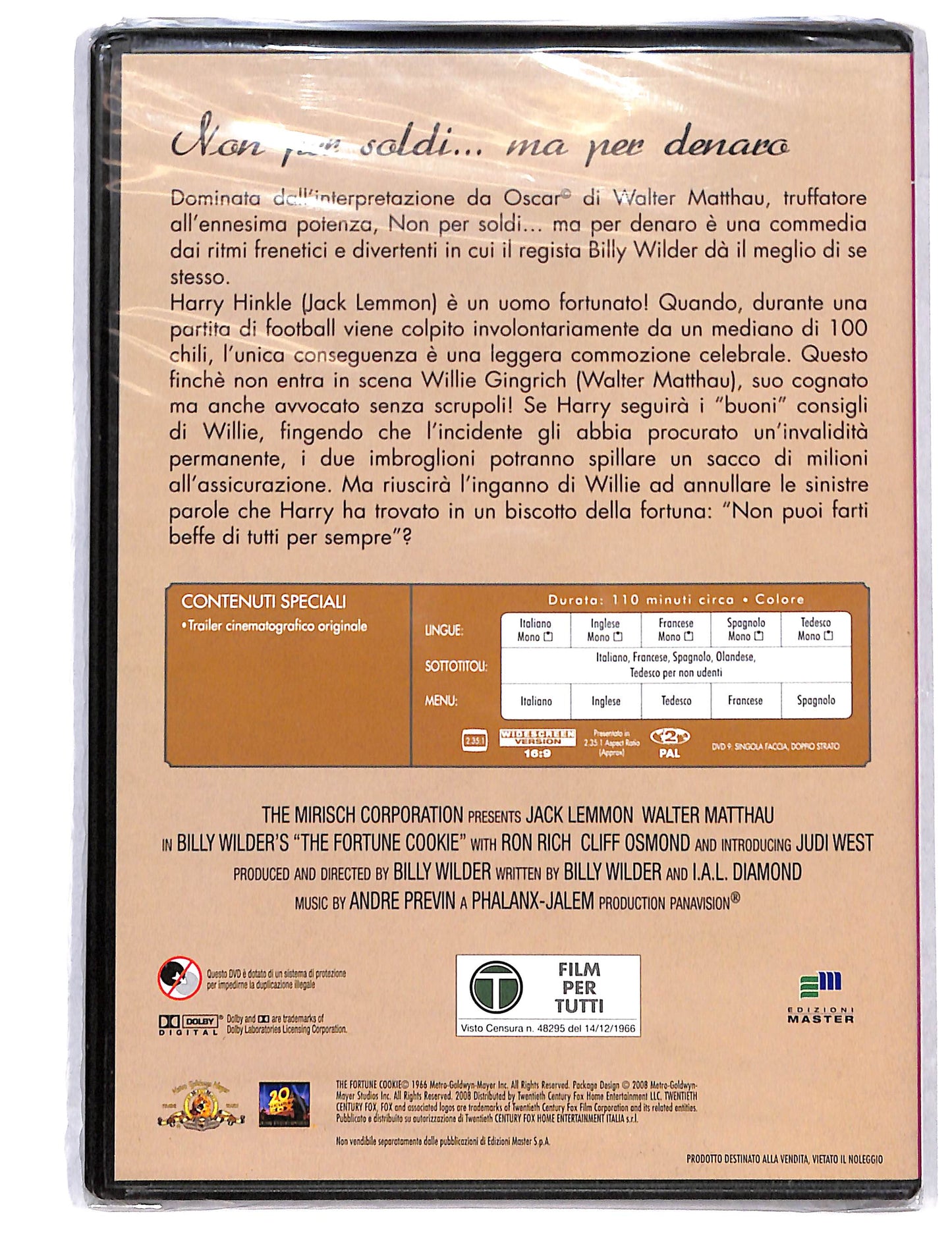EBOND Non per soldi ma per denaro EDITORIALE DVD DB797330